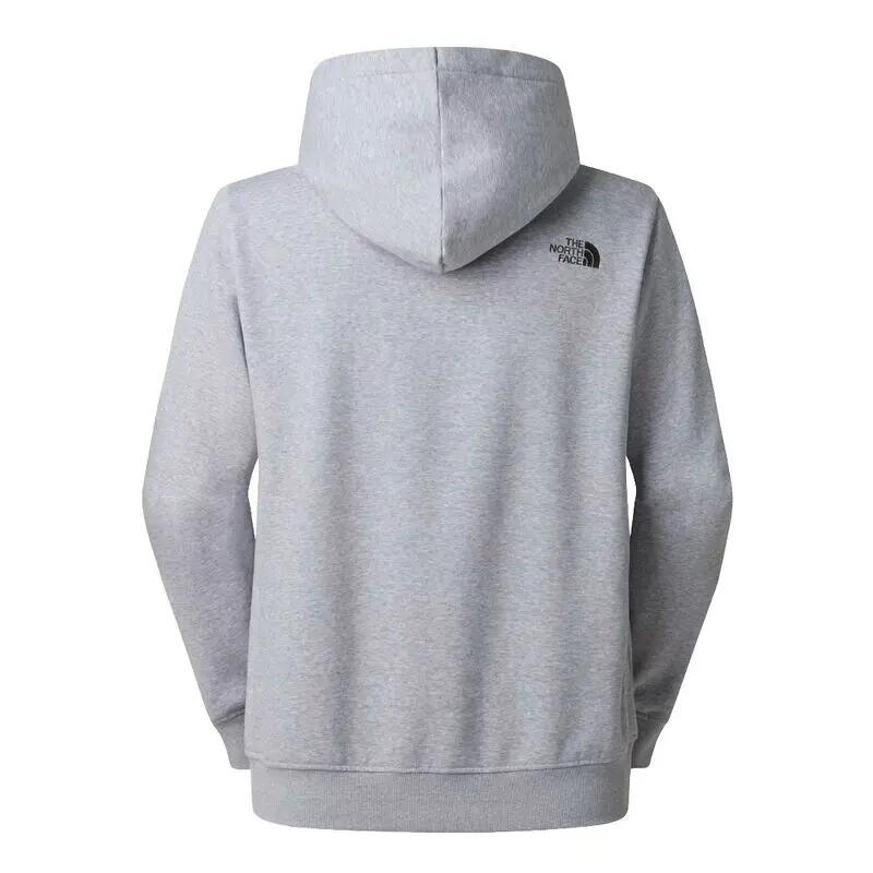 Sudadera Gris The North Face Drew Peak Light Grey Heather-New Taupe Green de Co 2/5