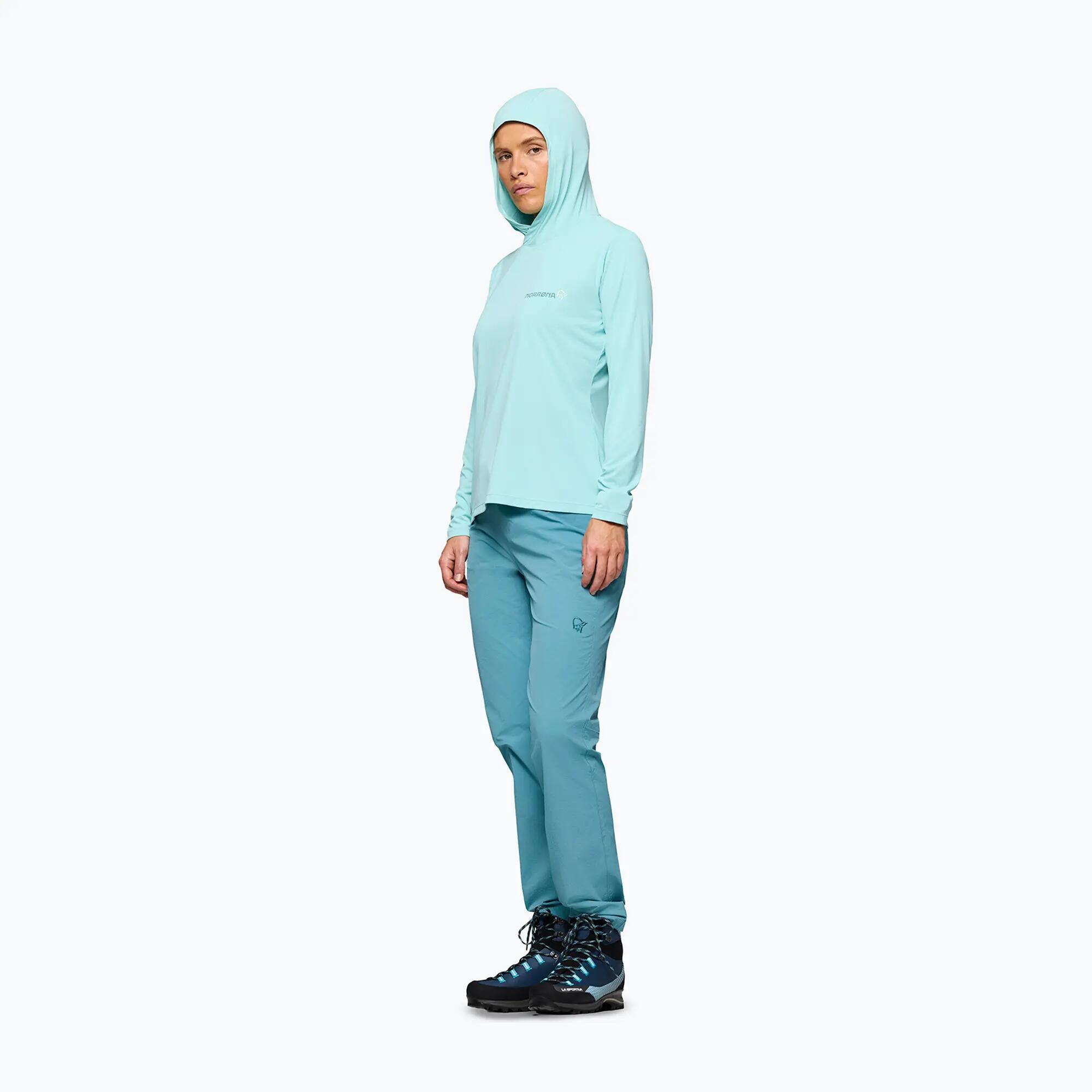 Bluza trekkingowa damska NORRONA Femund Tech Hood 4/7