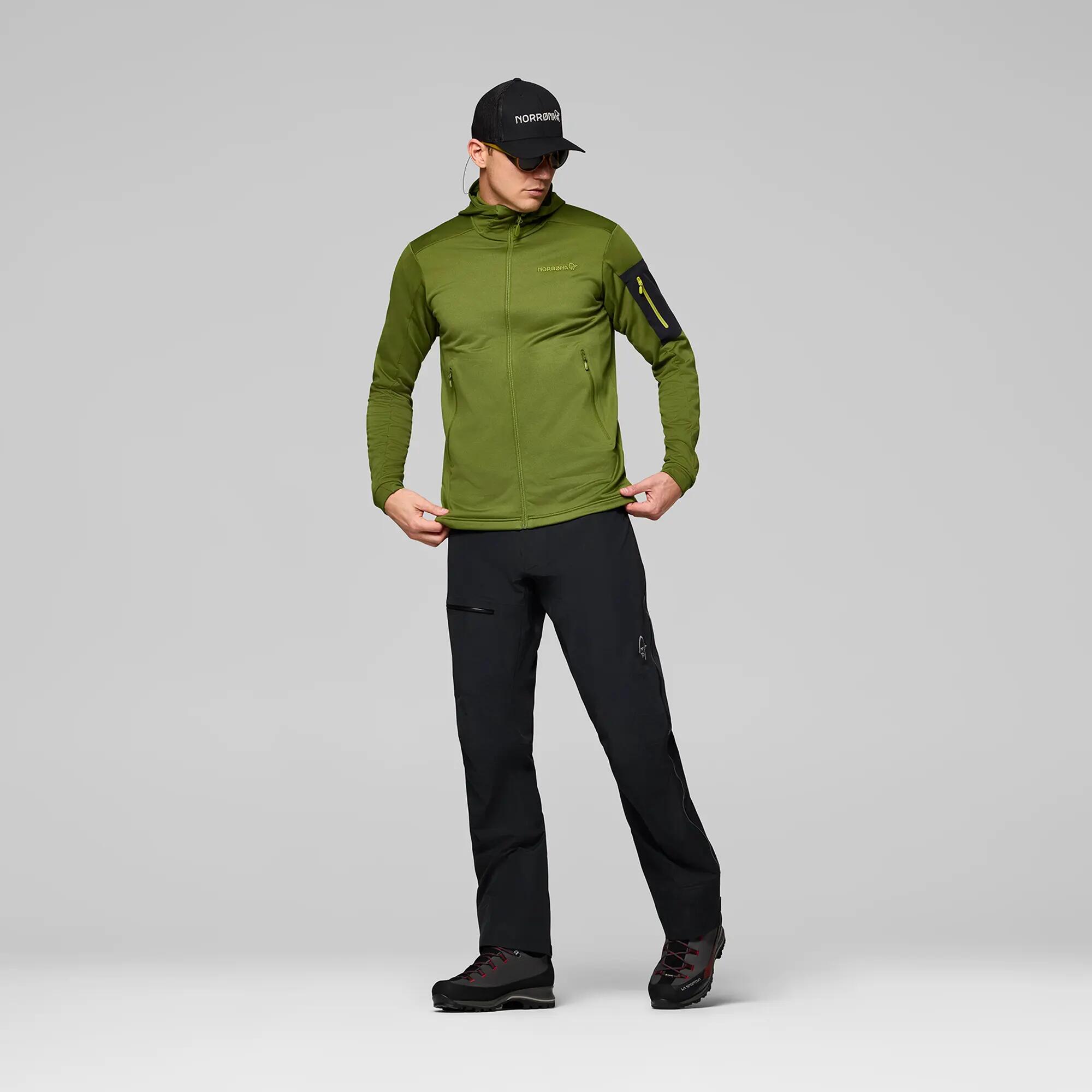 Bluza trekkingowa męska NORRONA Falketind Warm2 Stretch Hood 2/7