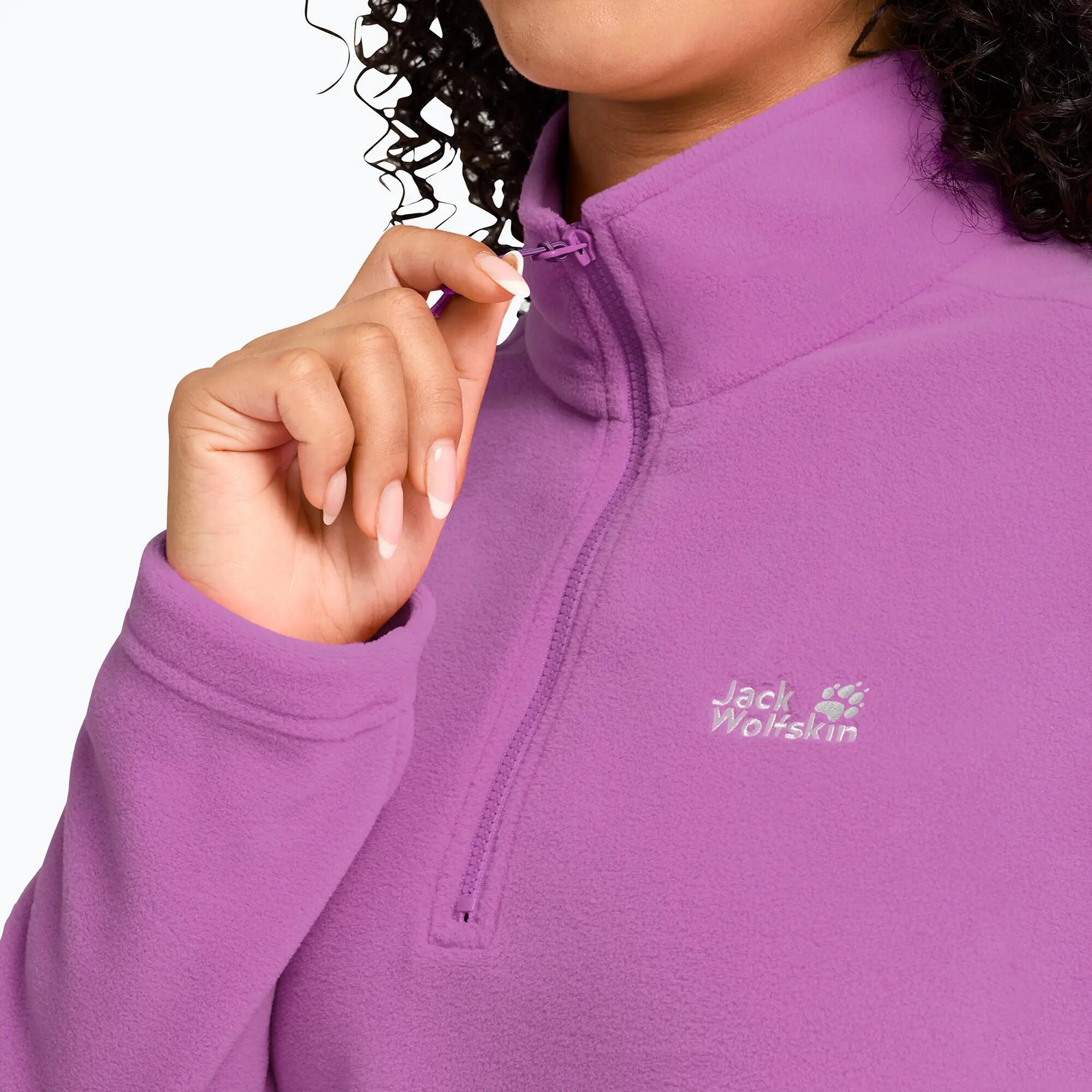Bluza polarowa damska Jack Wolfskin Taunus 100 Half Zip 4/7