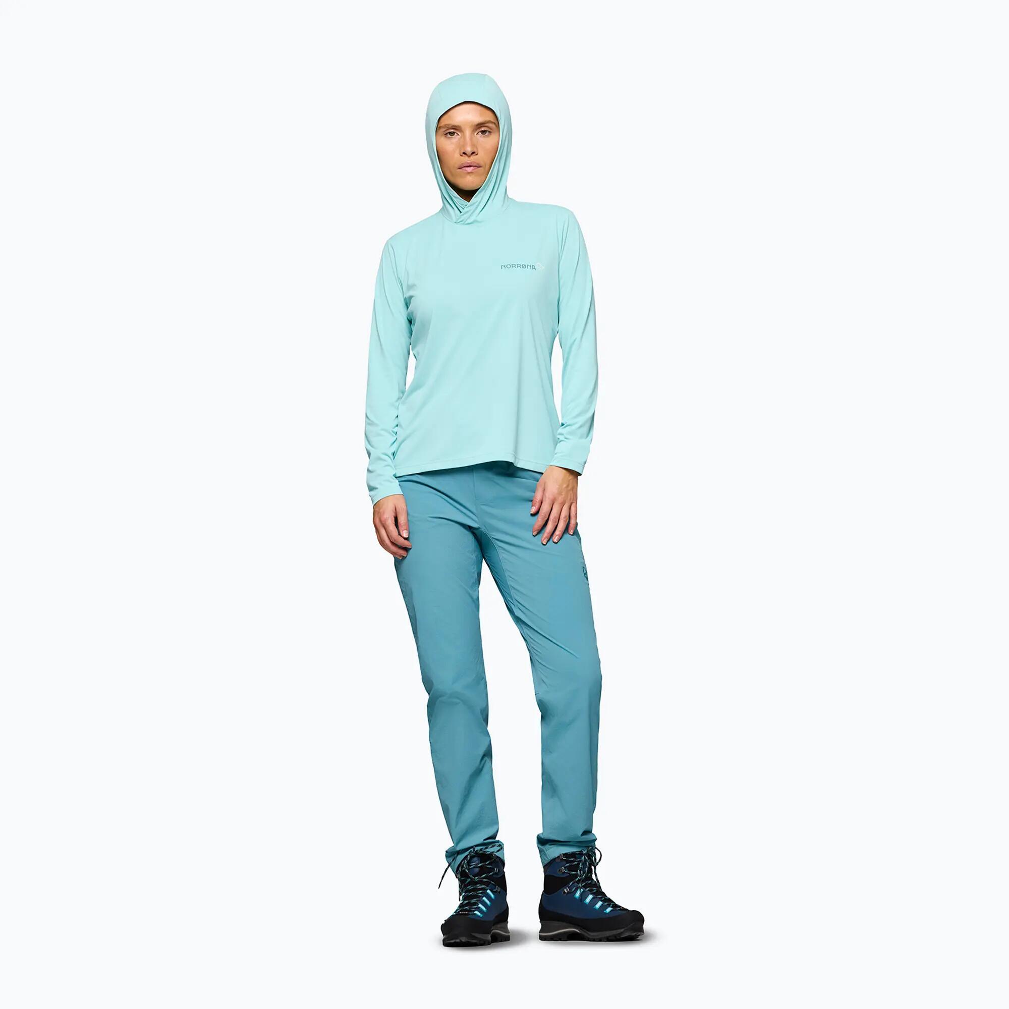 Bluza trekkingowa damska NORRONA Femund Tech Hood 2/7