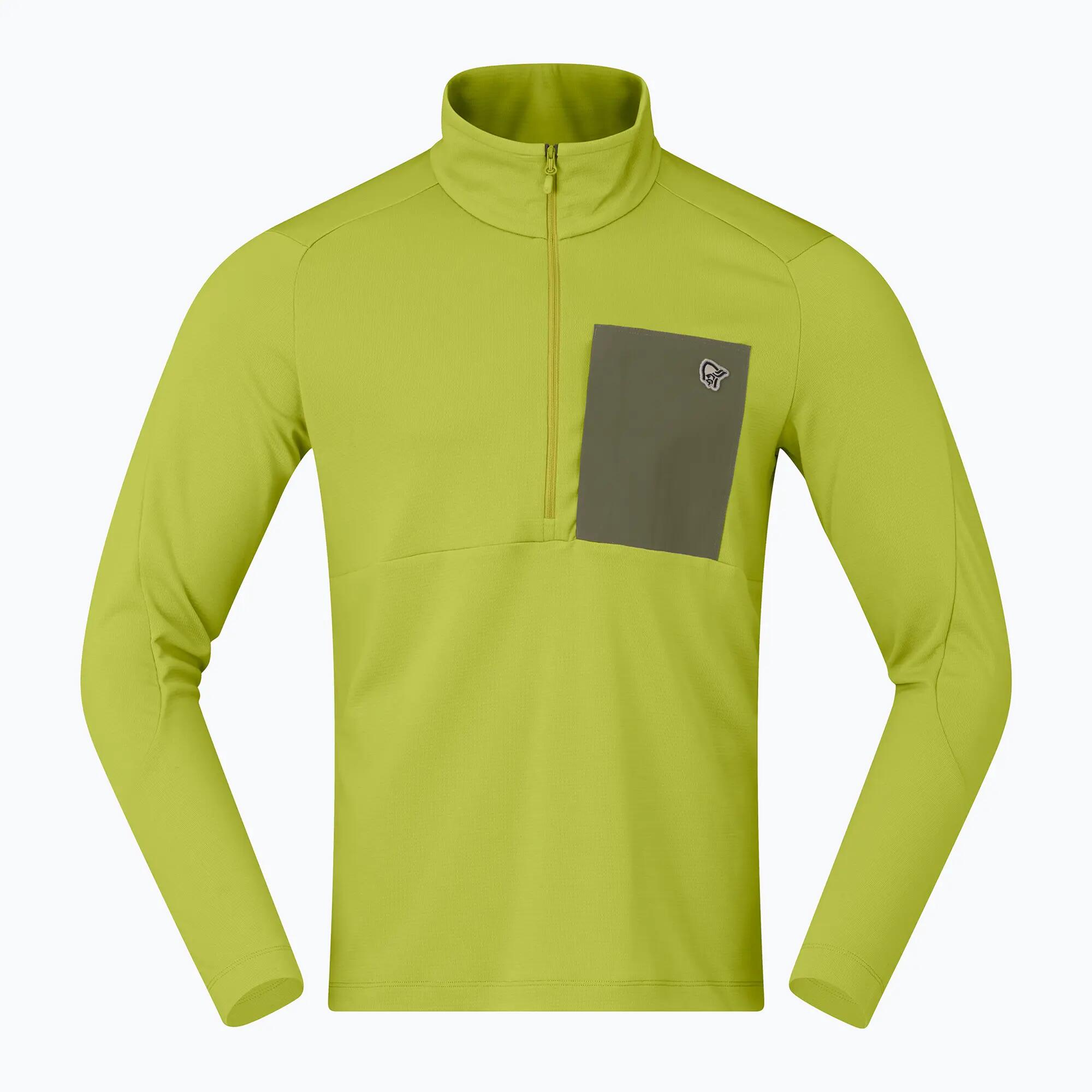 Bluza trekkingowa męska NORRONA Femund Warm1 Zip Neck 5/7
