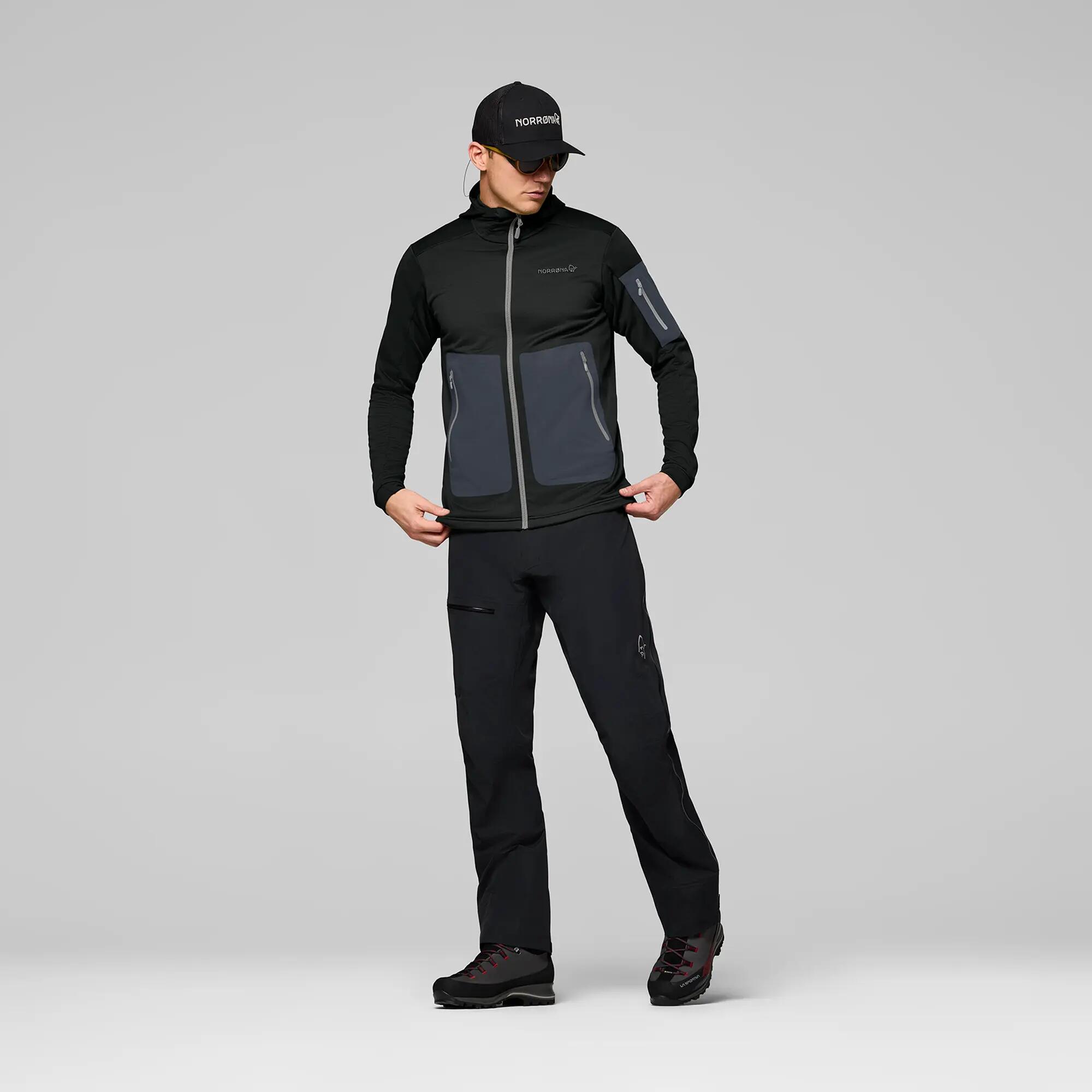 Bluza trekkingowa męska NORRONA Falketind Warm2 Stretch Hood 2/7