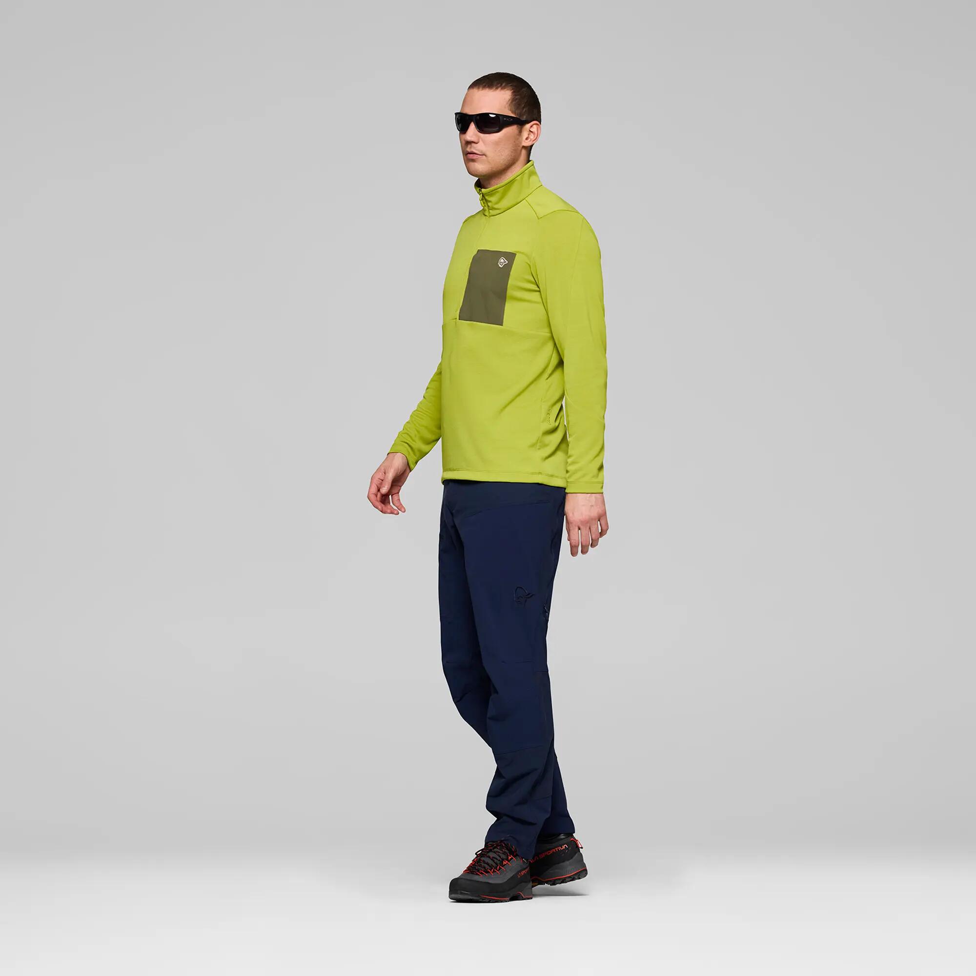 Bluza trekkingowa męska NORRONA Femund Warm1 Zip Neck 4/7