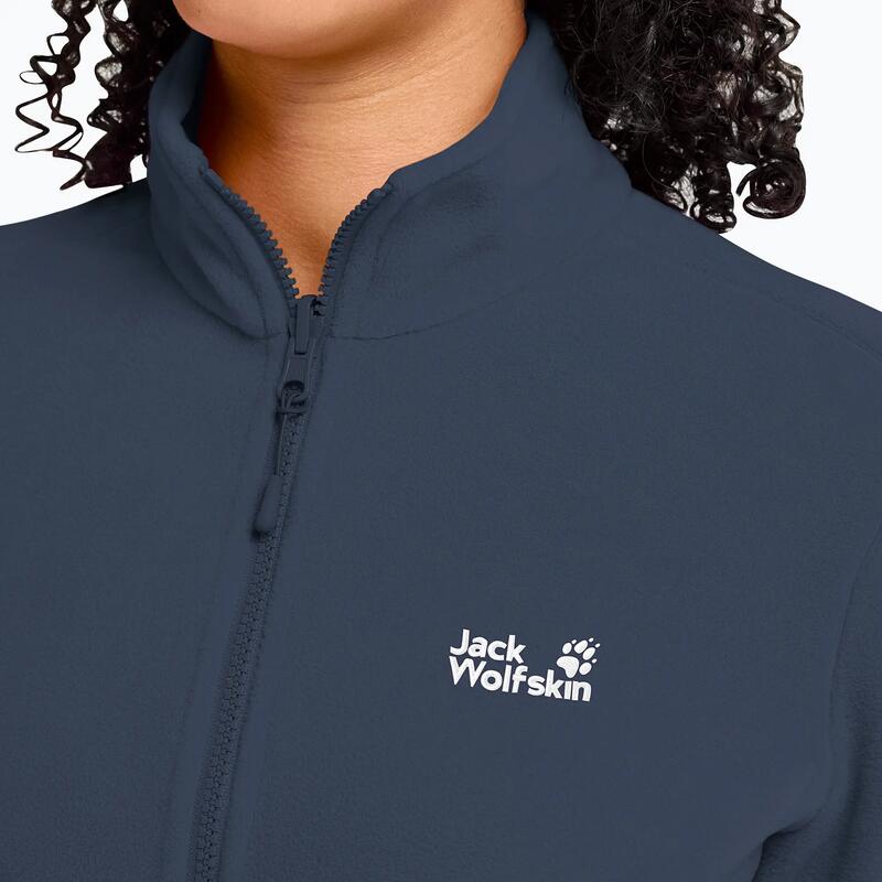 Hanorac fleece damă Jack Wolfskin Taunus 100 cu fermoar integral