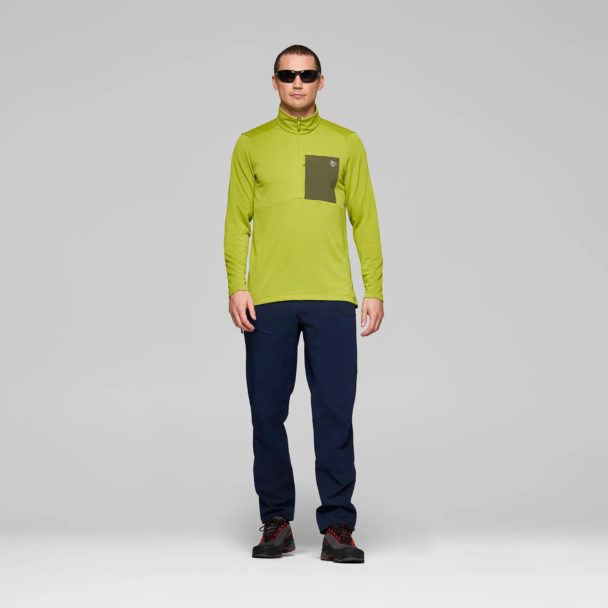 Bluza trekkingowa męska NORRONA Femund Warm1 Zip Neck 2/7