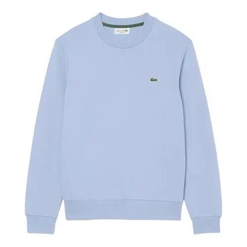 Sudadera Azul Lacoste Classic Fit Fleece Aphylla de Corte Clásico y Estilo Atem 3/4