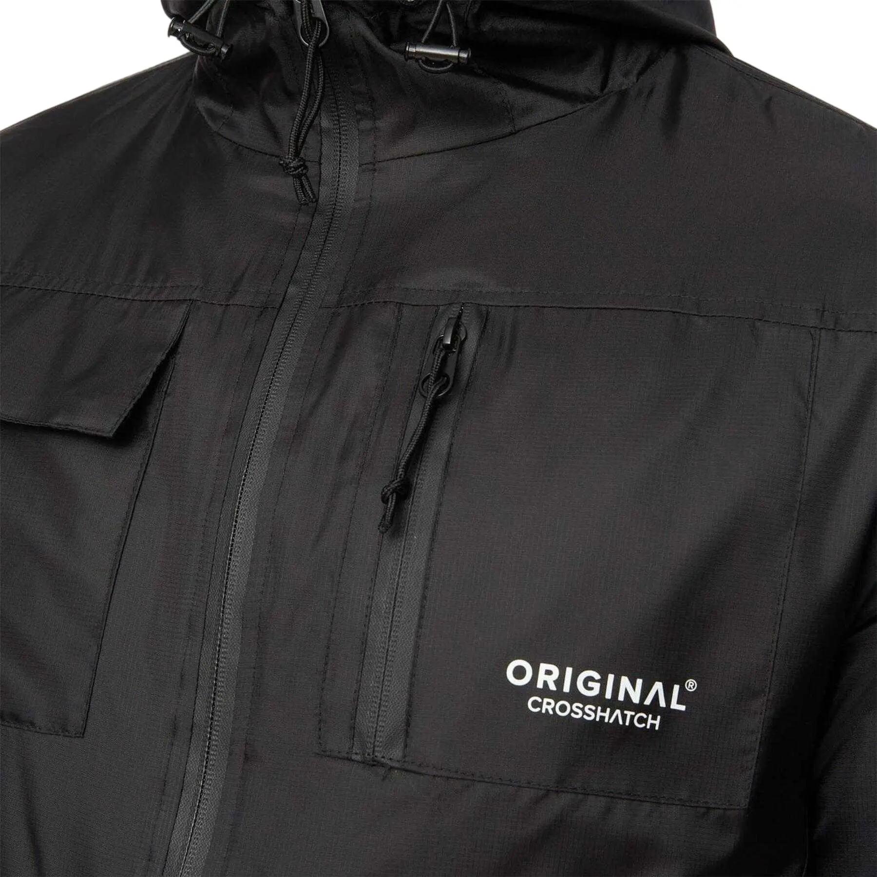 Giacca Logo Uomo Crosshatch Nero 4/5