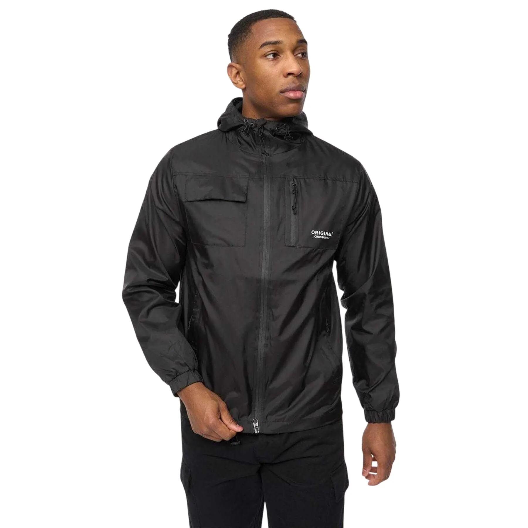 Giacca Logo Uomo Crosshatch Nero 2/5