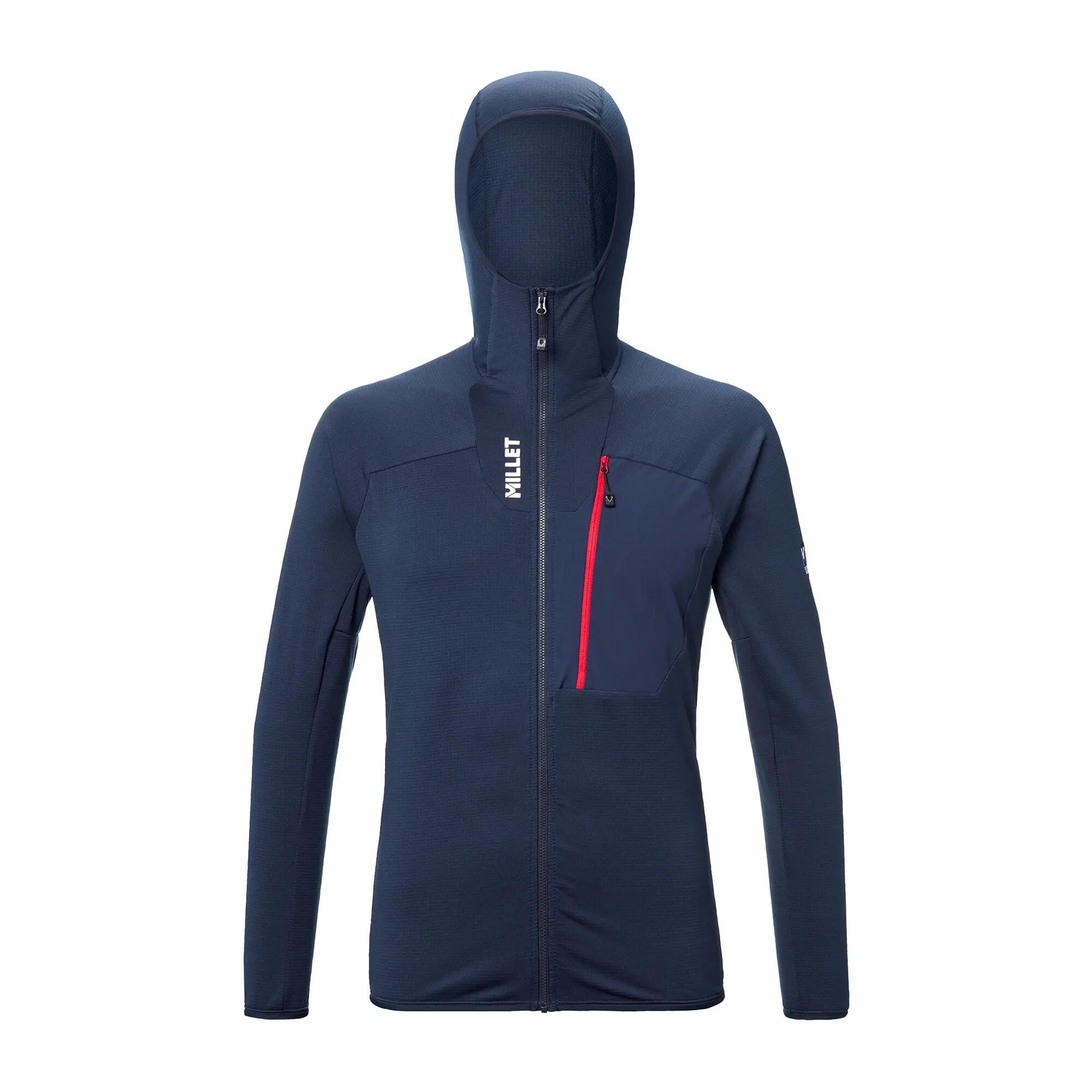 Felpa in pile da uomo Millet Trilogy Icon Lightgrid Hoodie 6/6