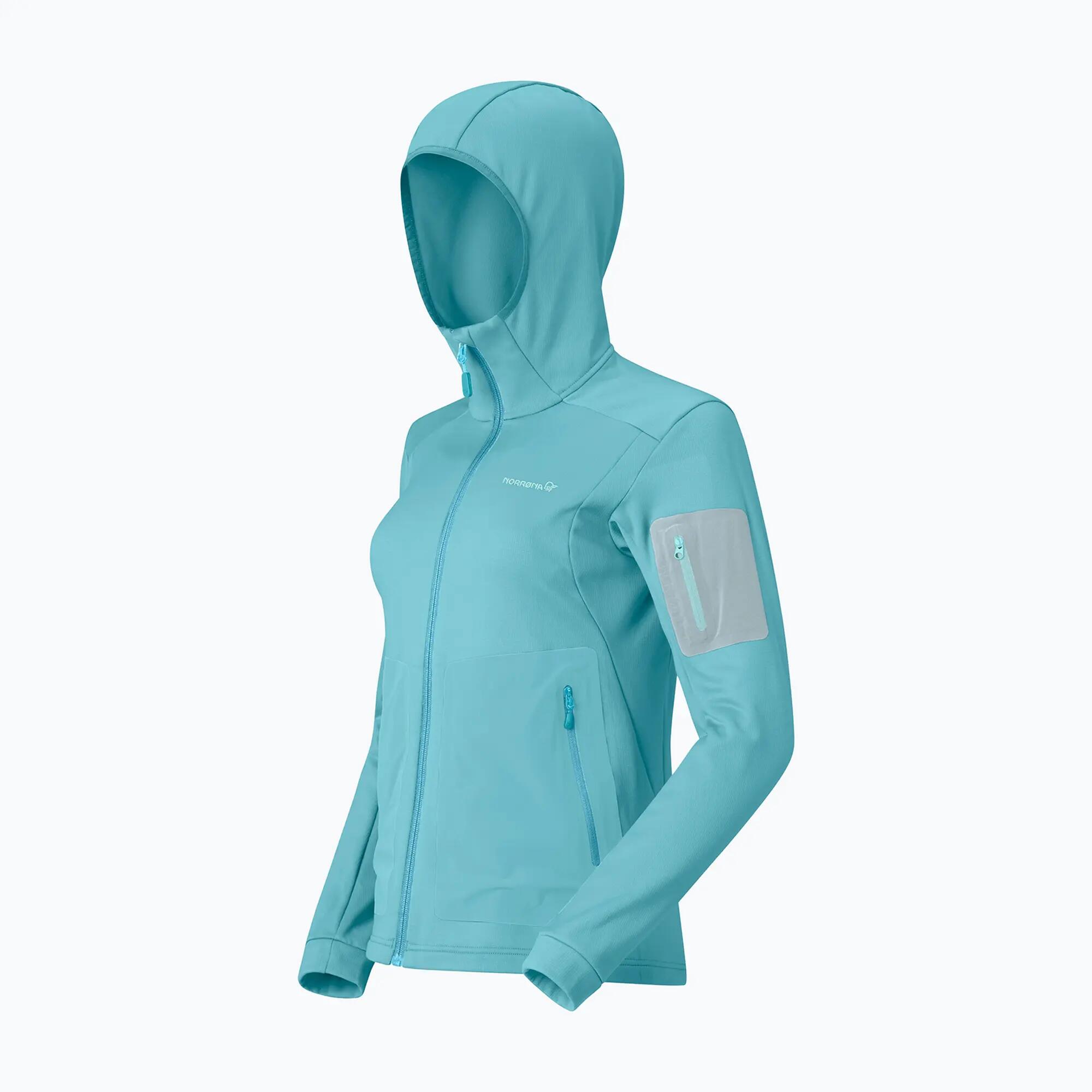 Bluza trekkingowa damska NORRONA Falketind Warm2 Stretch Hood 7/7