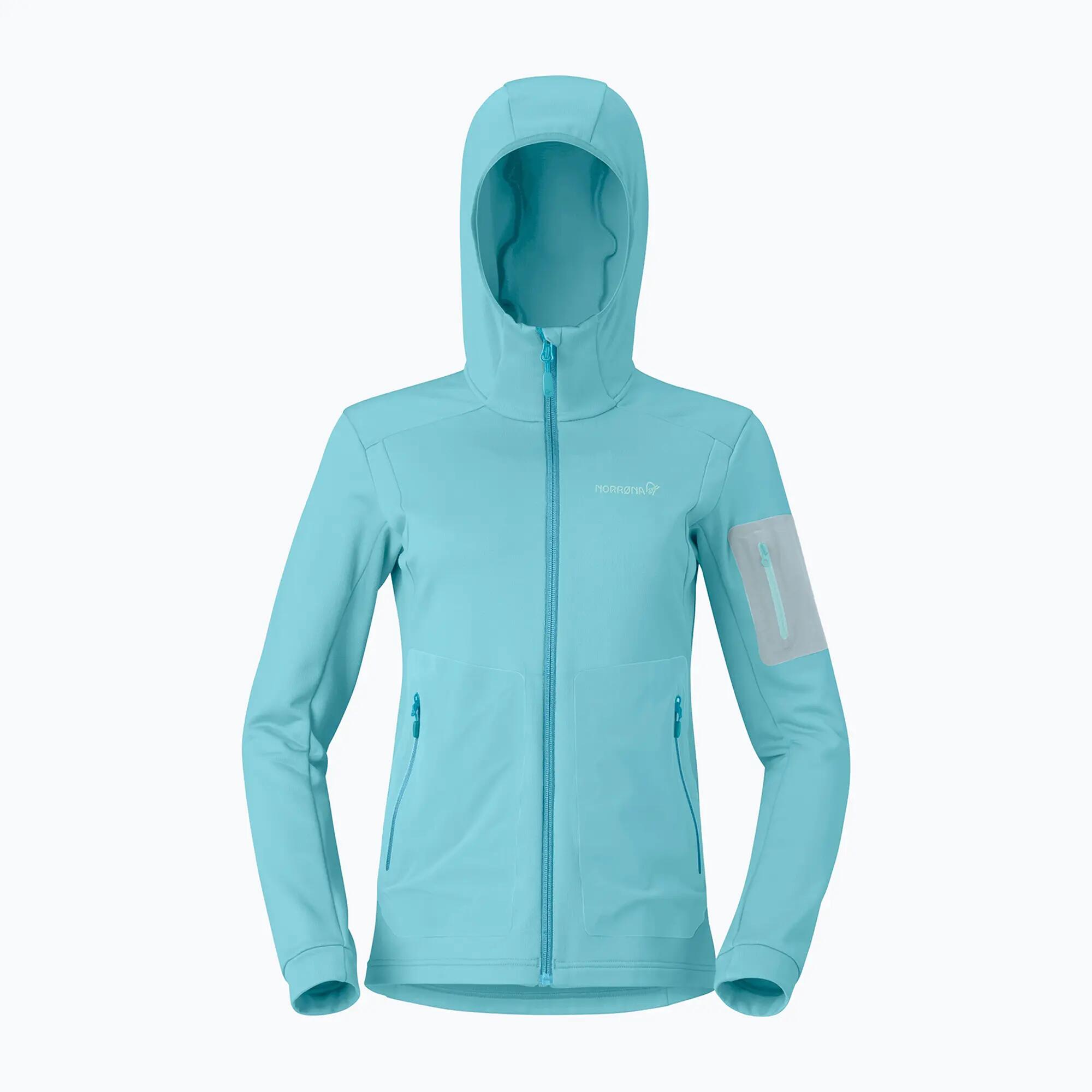 Bluza trekkingowa damska NORRONA Falketind Warm2 Stretch Hood 5/7