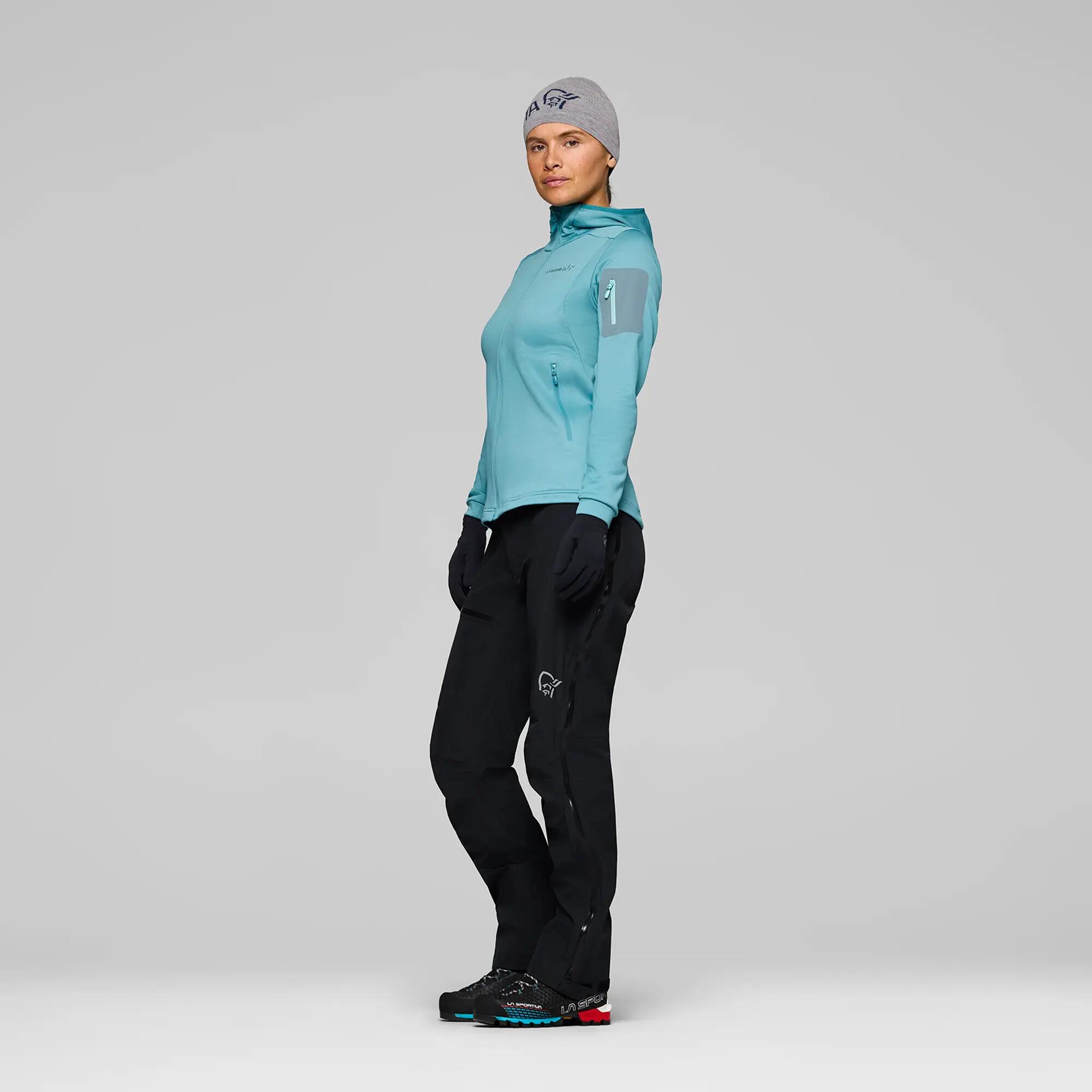 Bluza trekkingowa damska NORRONA Falketind Warm2 Stretch Hood 4/7