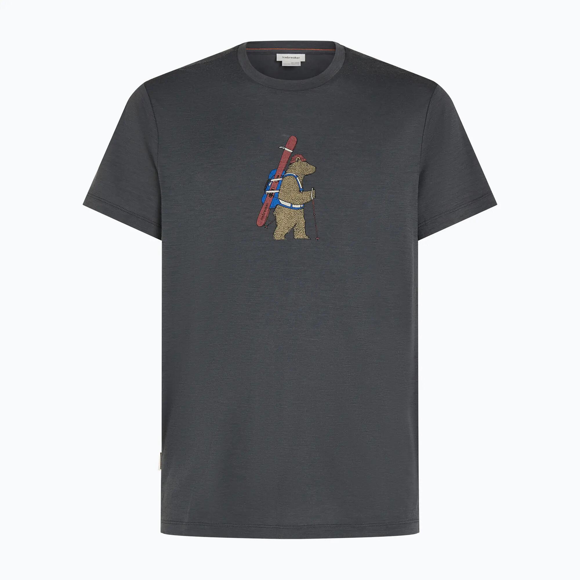 Heren T-shirt icebreaker Merino 150 Tech Lite Bear Tour 7/7