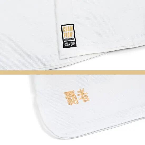 Kimono/Gi de Jiu-Jitsu para Jogo de Solo Masculino Champion 3.0 Branco A2 5/7