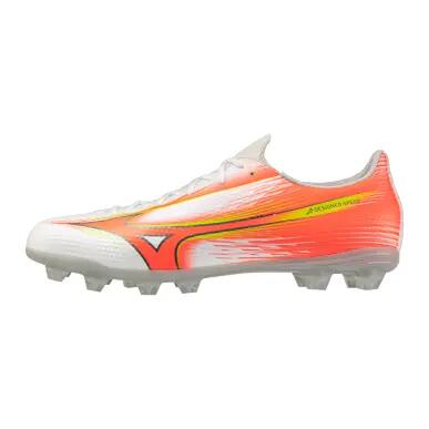 Crampons Rugby Adulte - FG - Alpha III Select Blanc Lava Orange 2/5