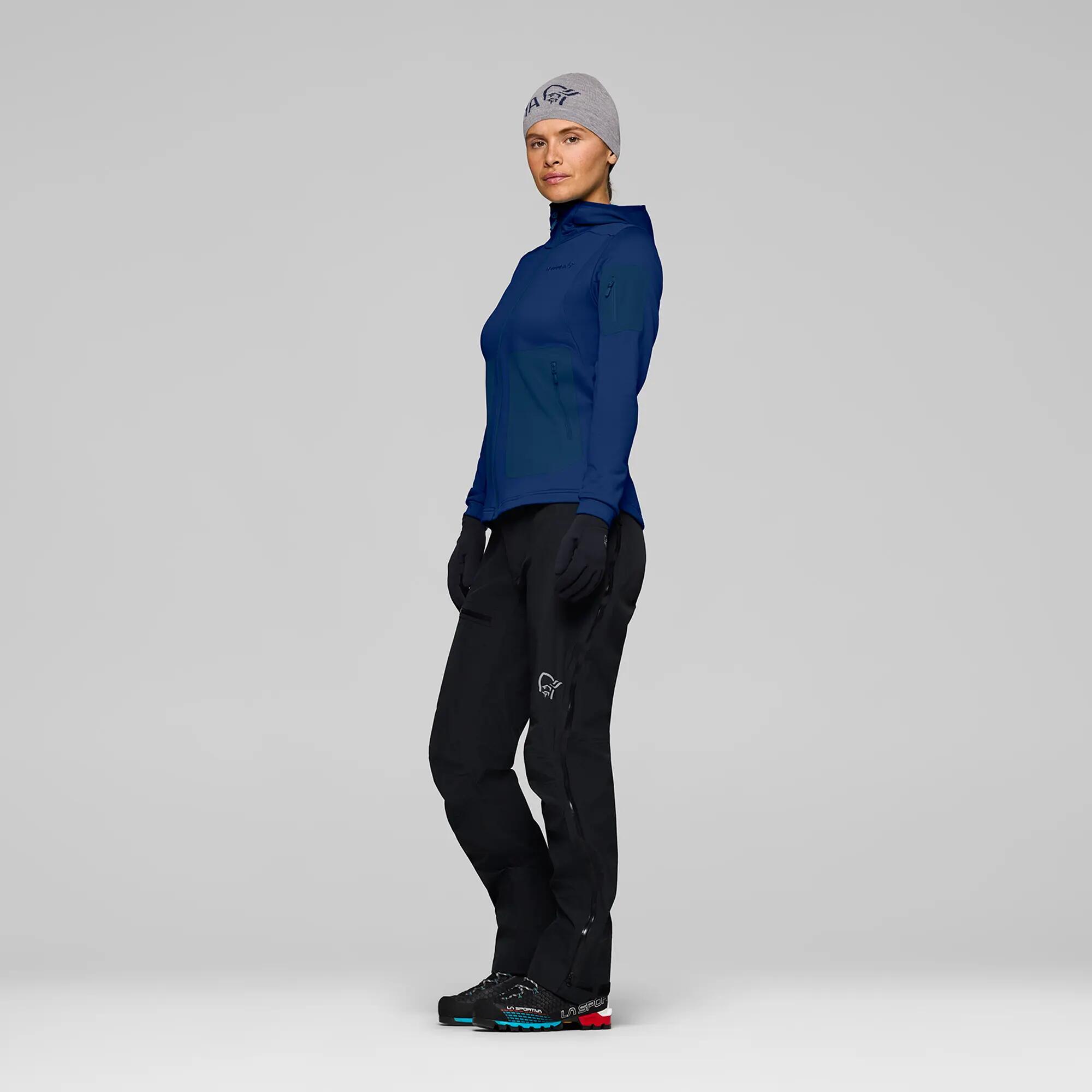 Bluza trekkingowa damska NORRONA Falketind Warm2 Stretch Hood 4/7