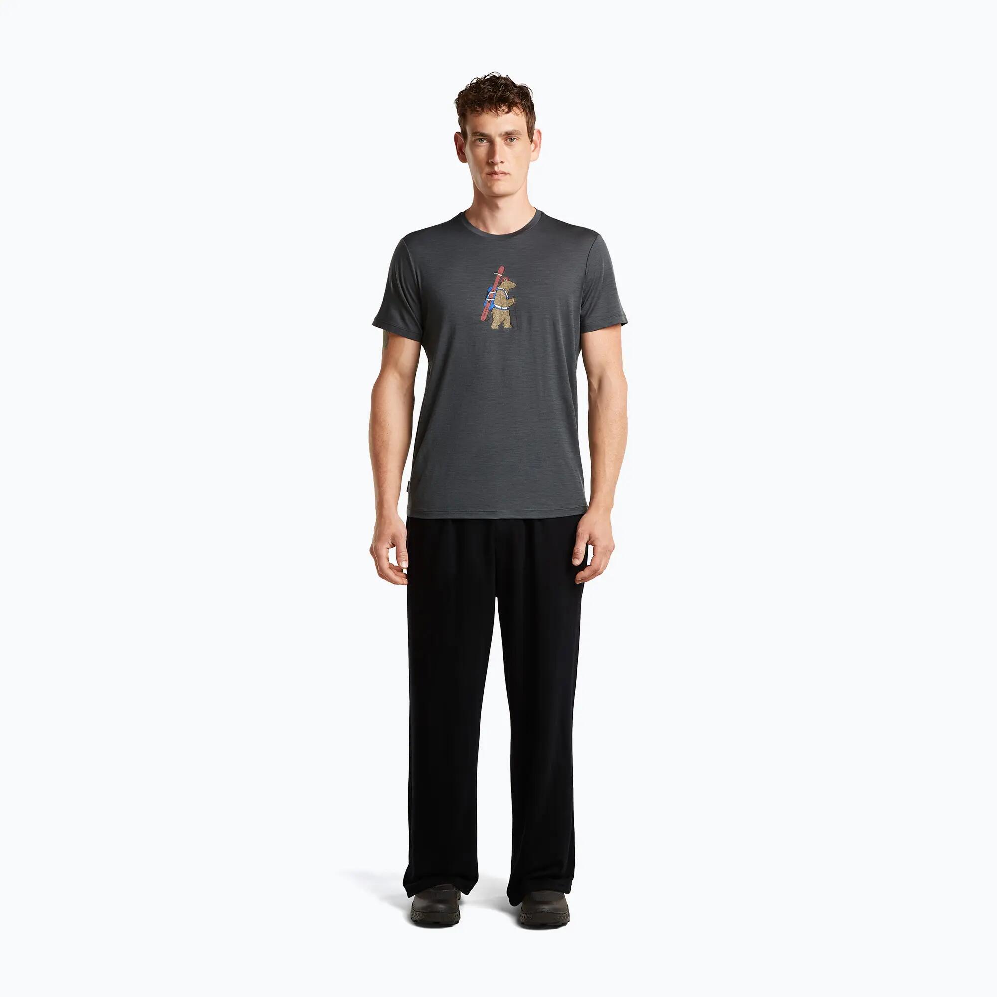 Heren T-shirt icebreaker Merino 150 Tech Lite Bear Tour 2/7