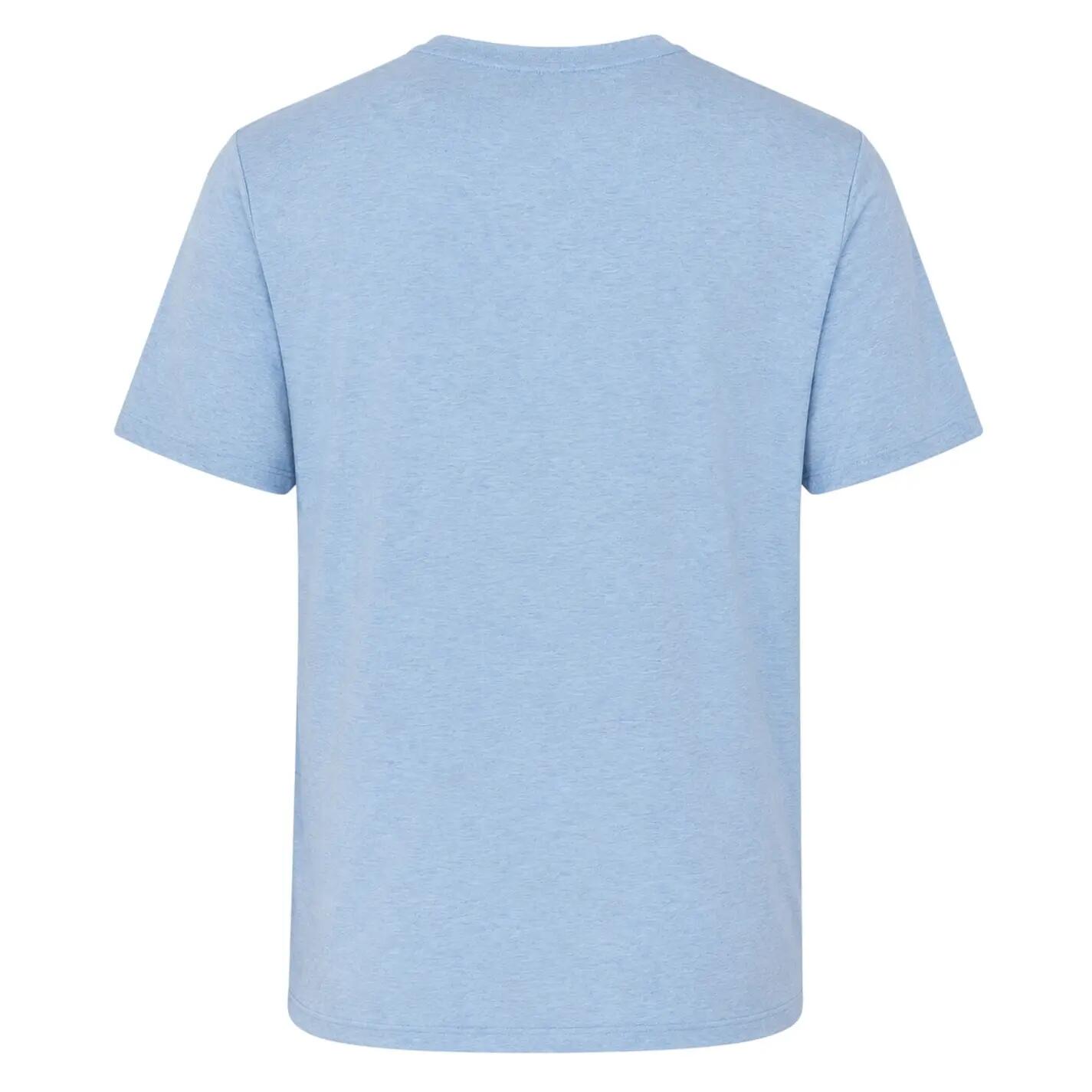 Mens Pima Cotton Regular TShirt (Light Heather Blue) 2/3
