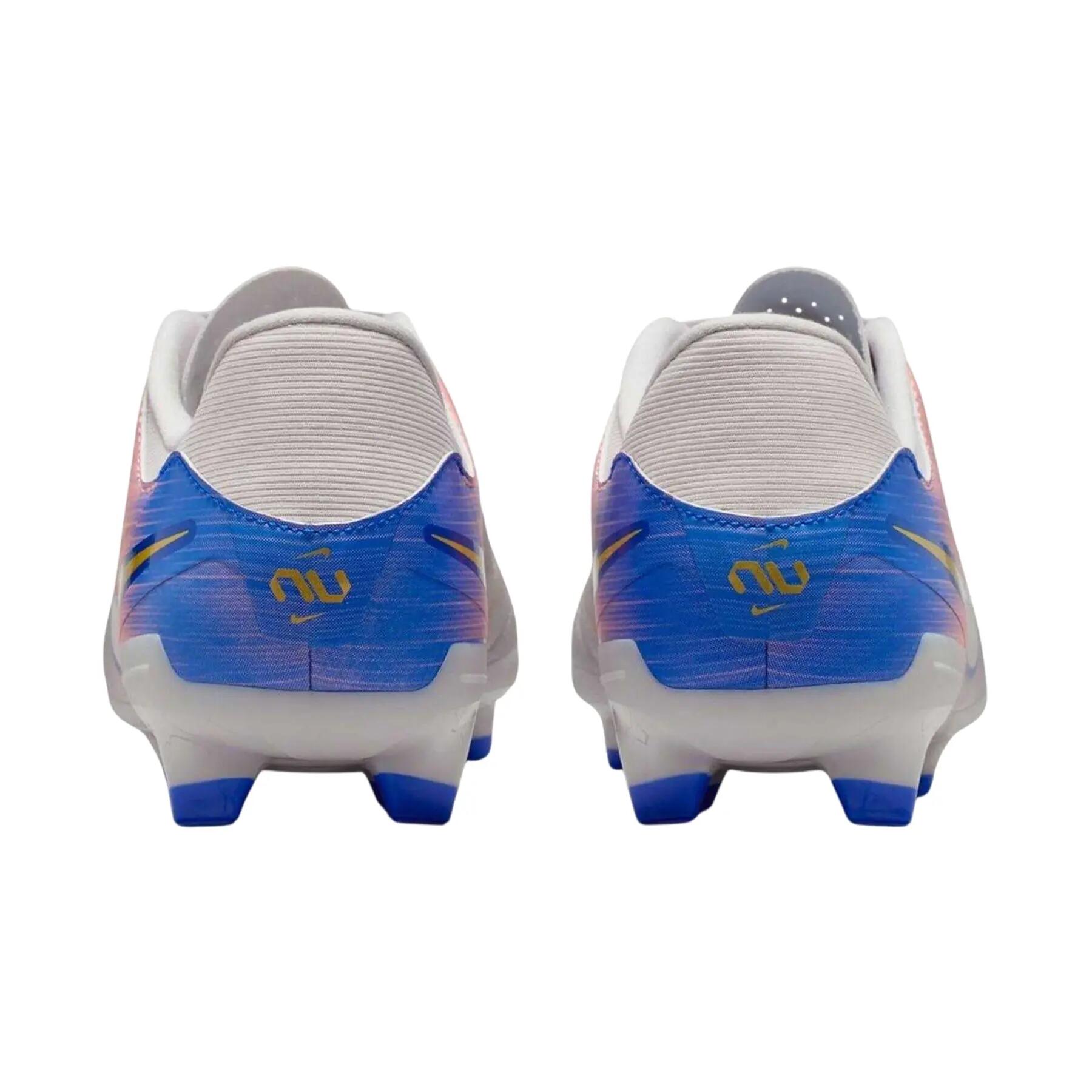 Chaussures De Foot Pour Terrain Ferme TIEMPO LEGEND Adulte (Gris / Bleu) 2/4