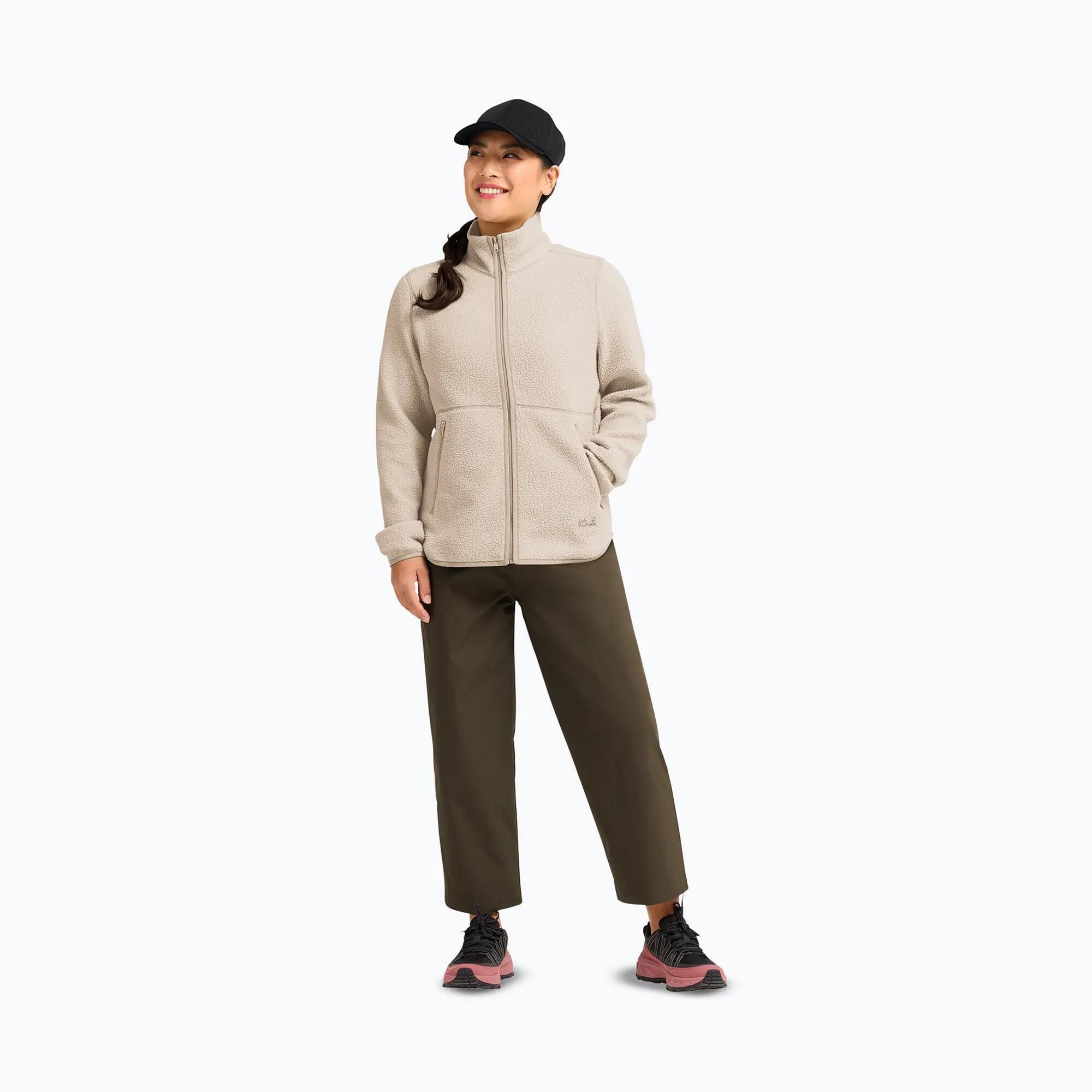 Bluza polarowa damska Jack Wolfskin Lite Curl Full Zip 2/7