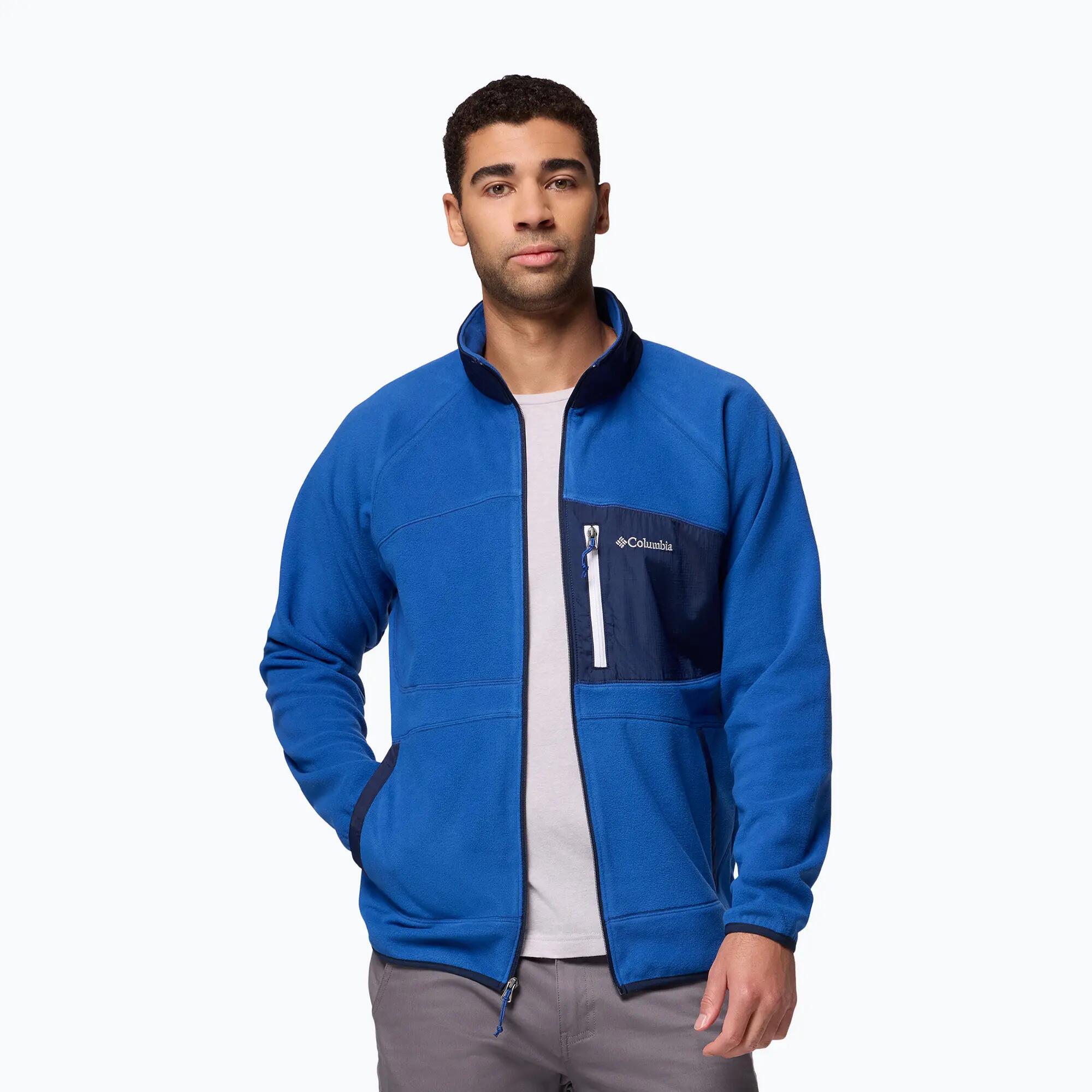 Bluza polarowa męska Columbia Fast Trek Overlay Full Zip 5/7
