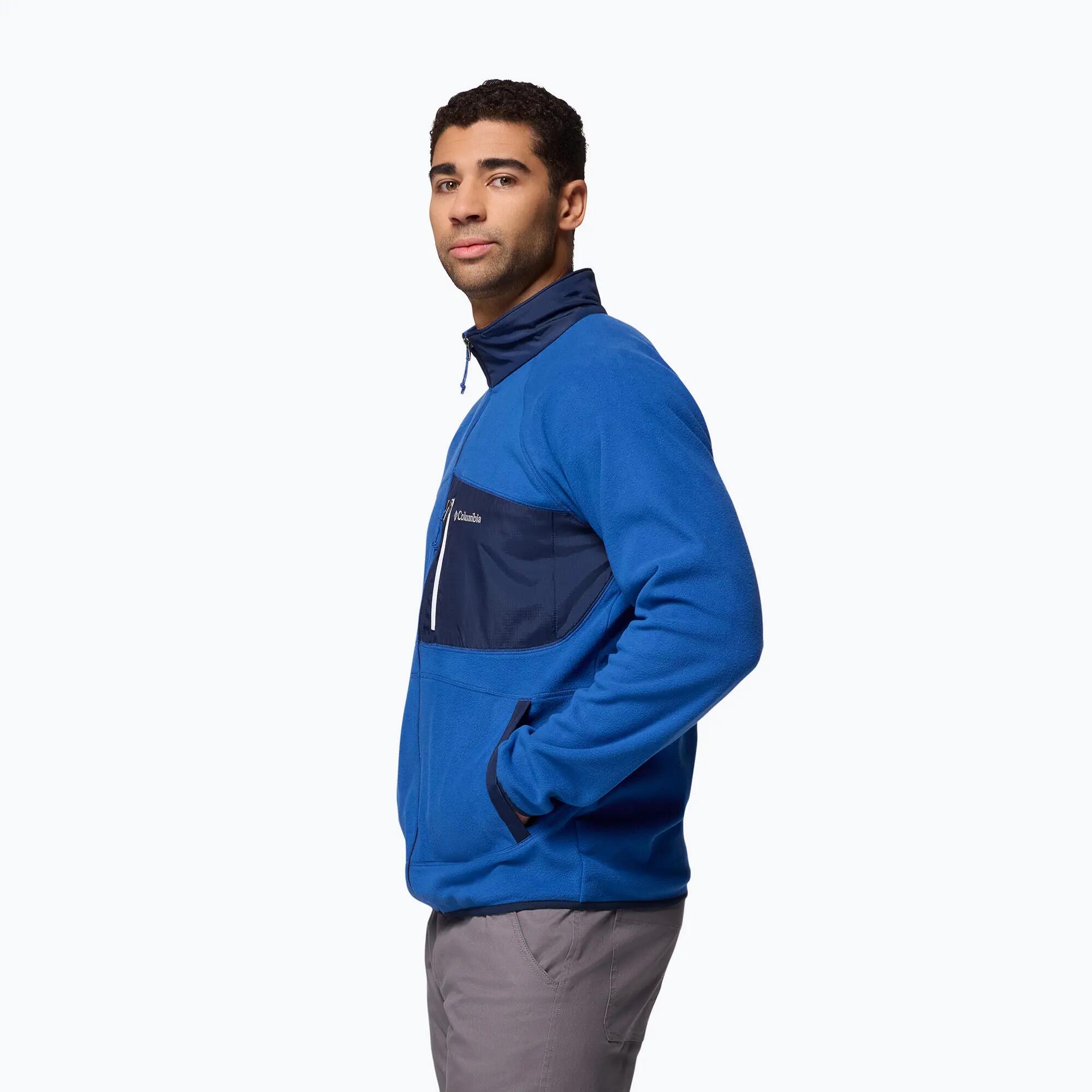Bluza polarowa męska Columbia Fast Trek Overlay Full Zip 4/7