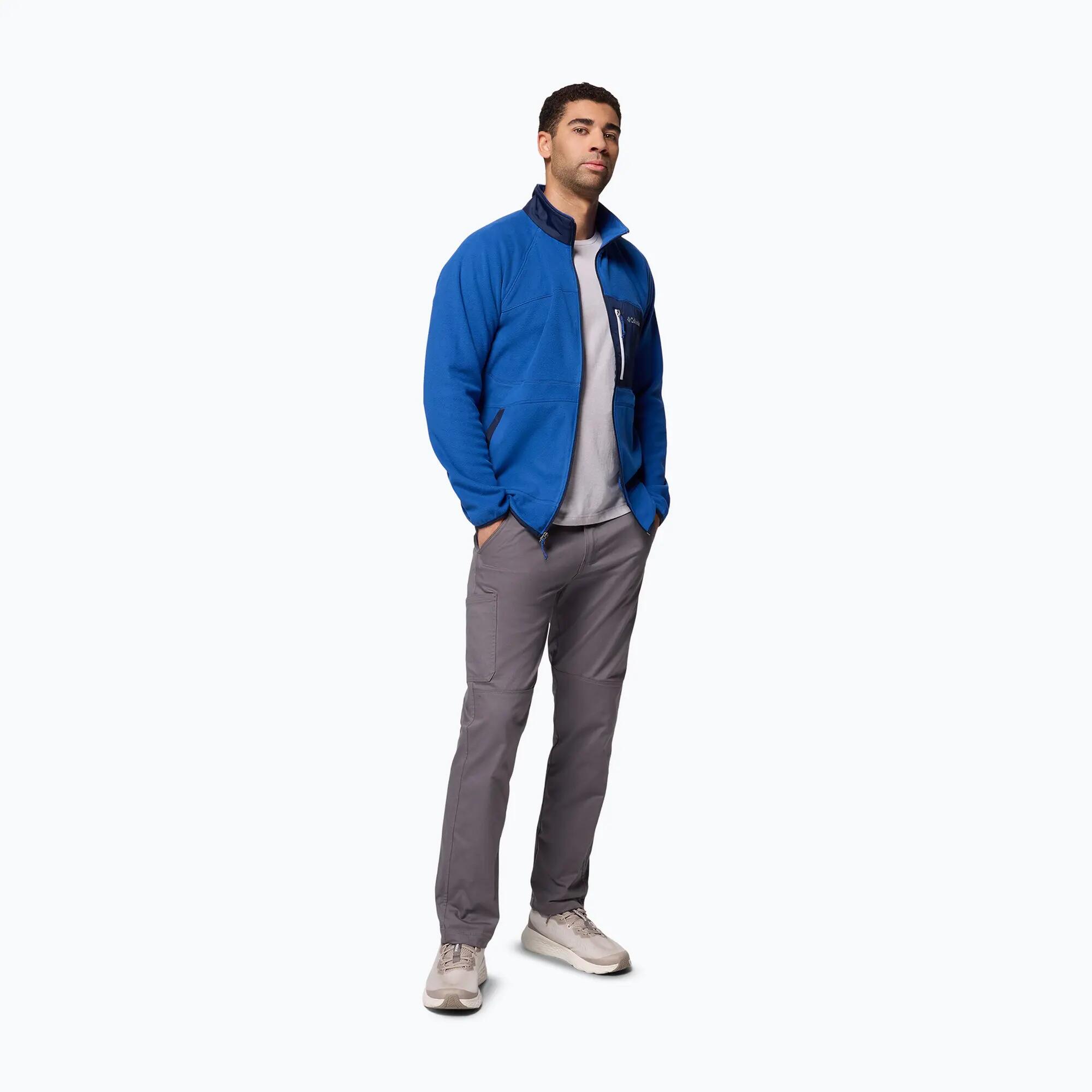 Bluza polarowa męska Columbia Fast Trek Overlay Full Zip 2/7