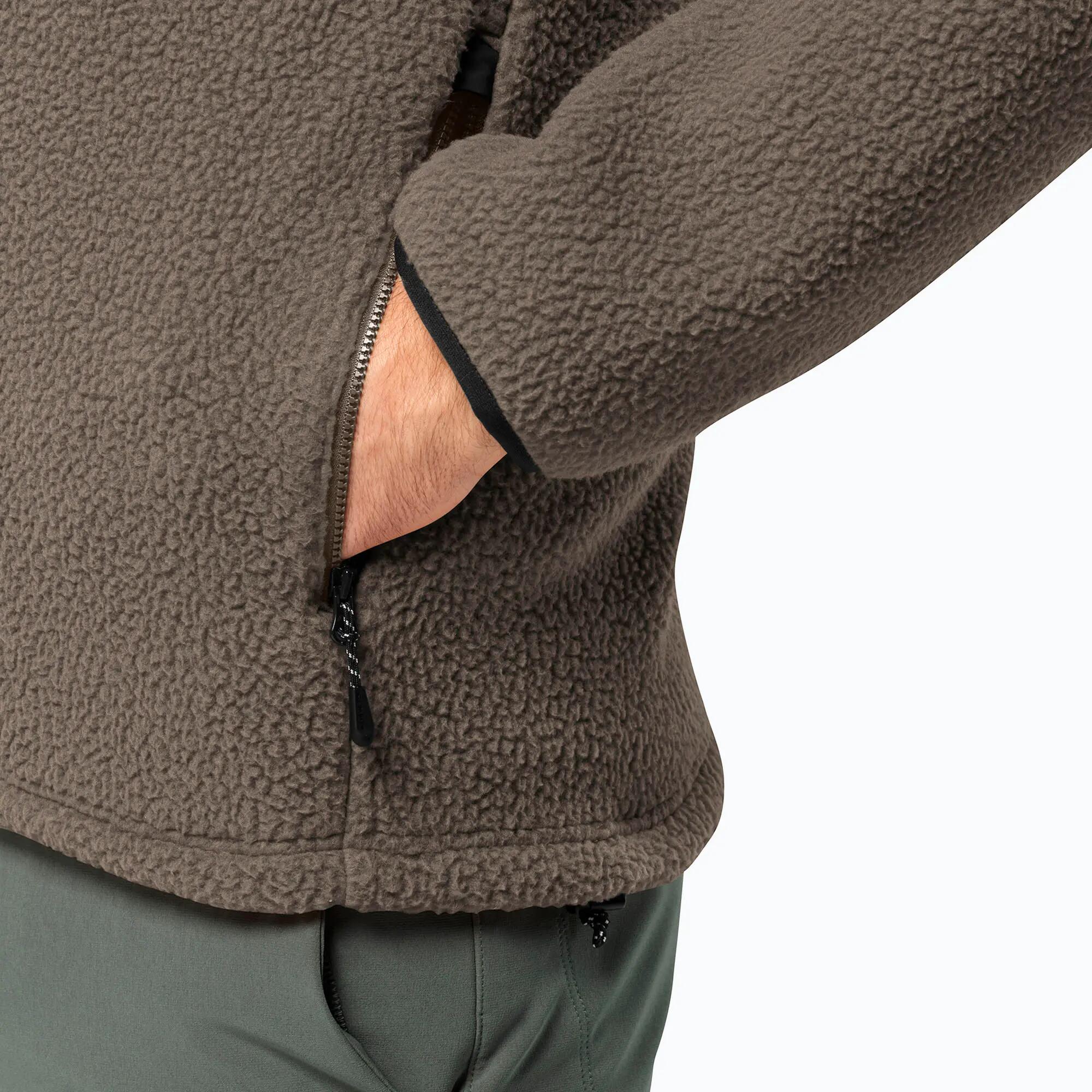 Bluza polarowa męska Jack Wolfskin Kammweg Pile Fz 5/7
