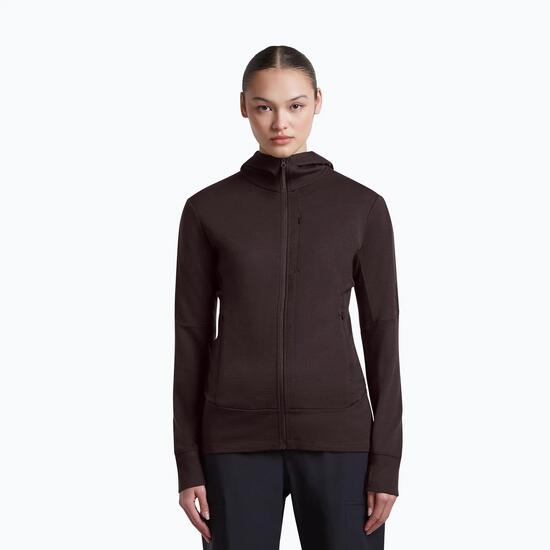 Damestrui Icebreaker Merino 260 Quantum IV LS Zip Hoodie