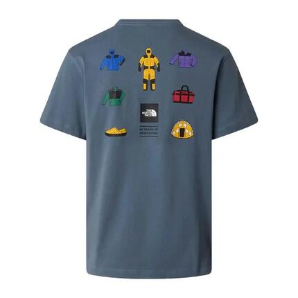 Camiseta Gris The North Face Icon Celebration Regular Short Sleeve Tee-Graphic