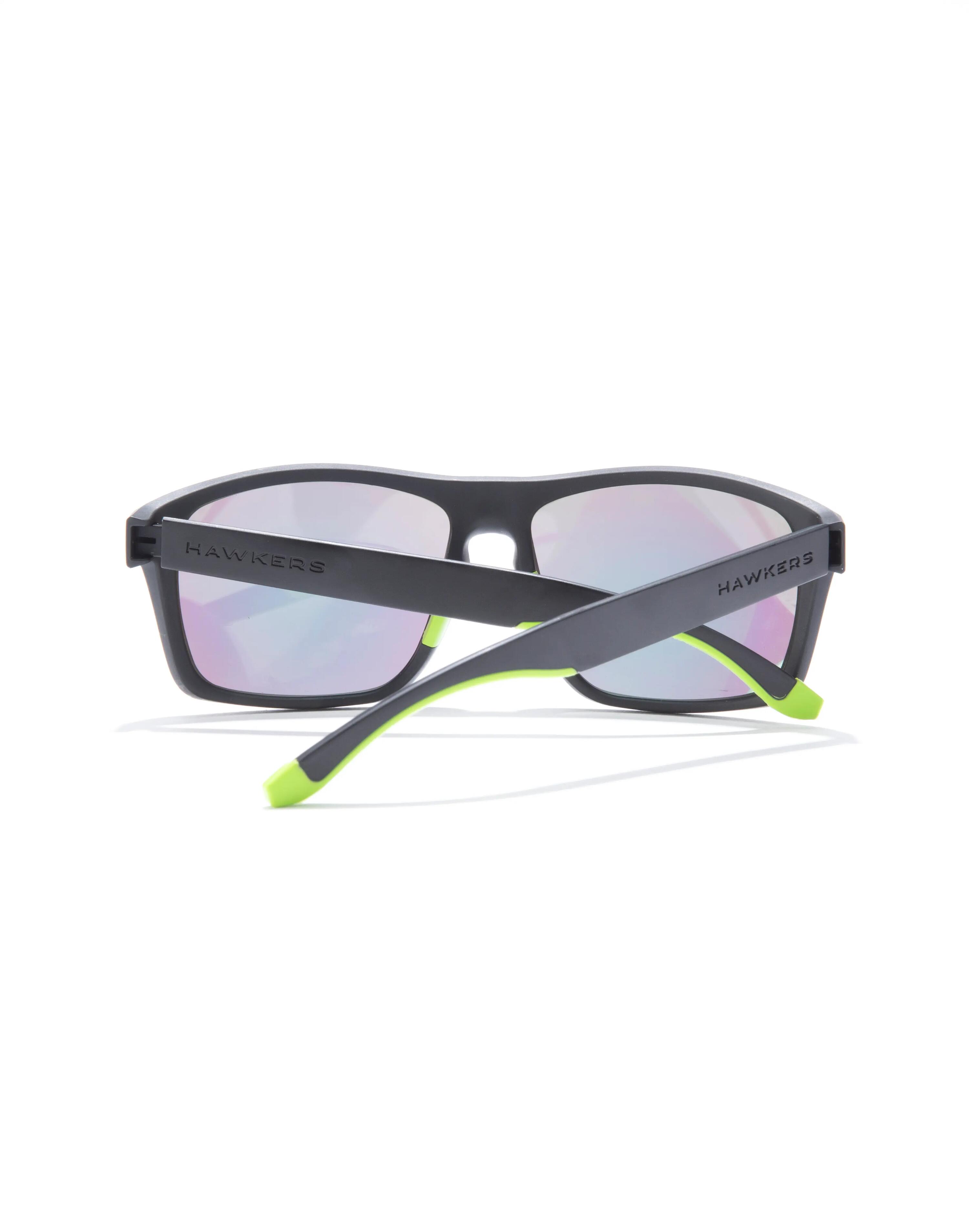 HAWKERS Occhiali da Sole Uomo e Donna FASTER SPORT RAW POLARIZED BLACK PEACOCK 5/6