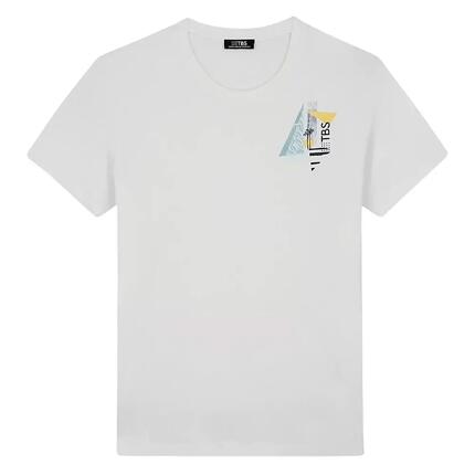 T-Shirt Blanc Homme TBS Arctique Miel