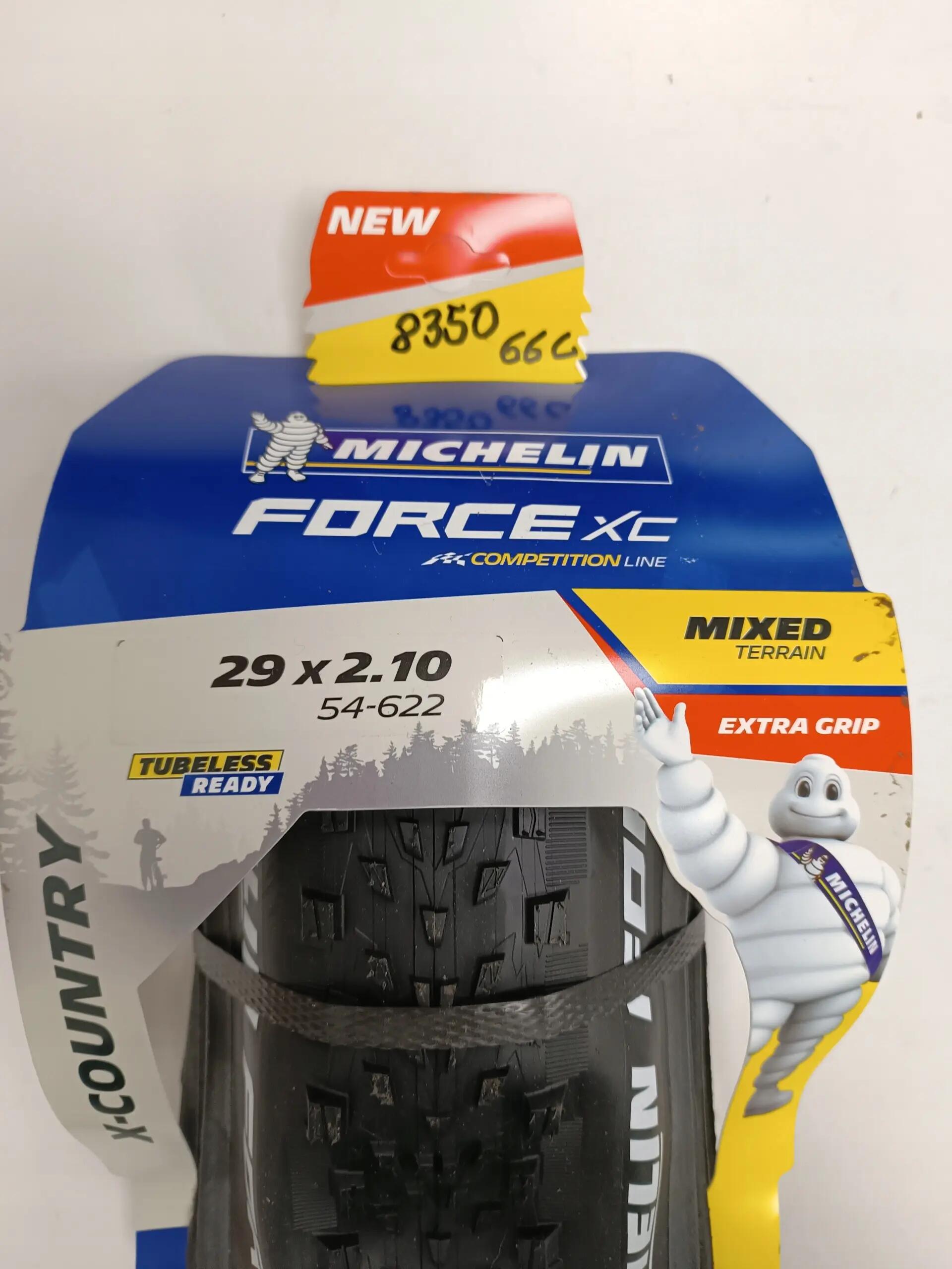 Pneumatico per bicicletta pieghevole tubeless Michelin Force XC TS TLR 29x2.10 3/5