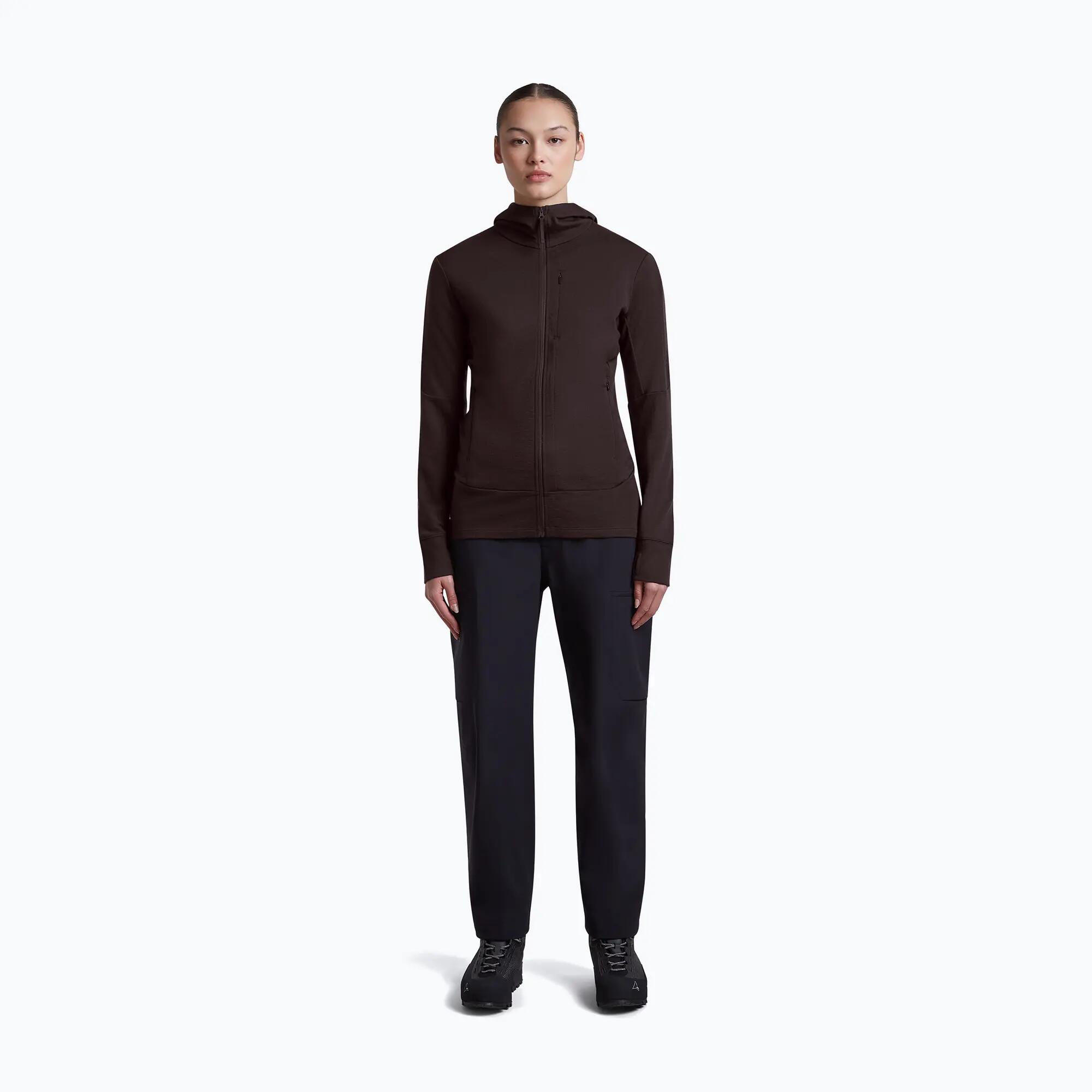 Damestrui Icebreaker Merino 260 Quantum IV LS Zip Hoodie 4/7