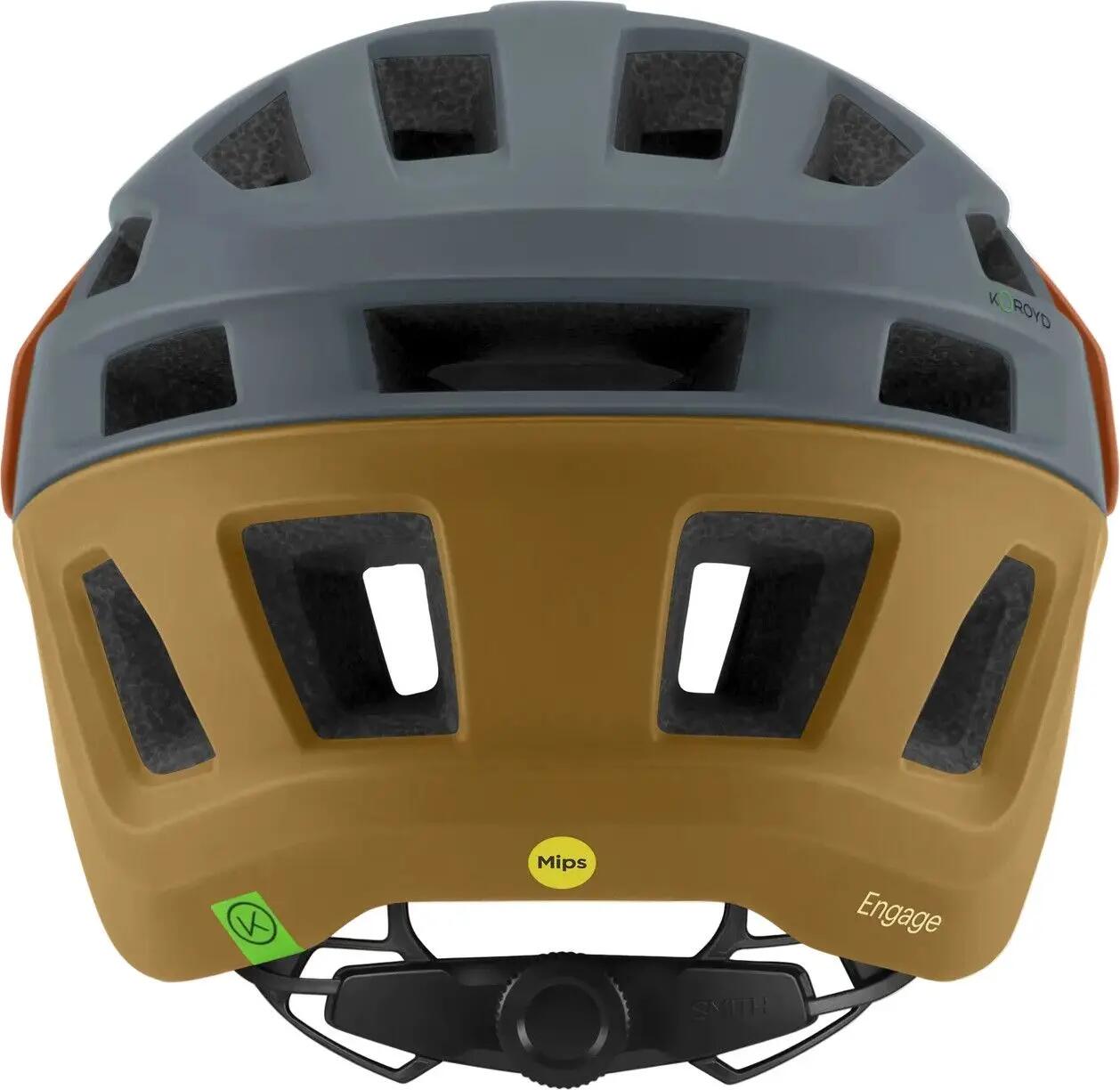 Casque VTT Smith Engage Mips Gris Marron 3/3