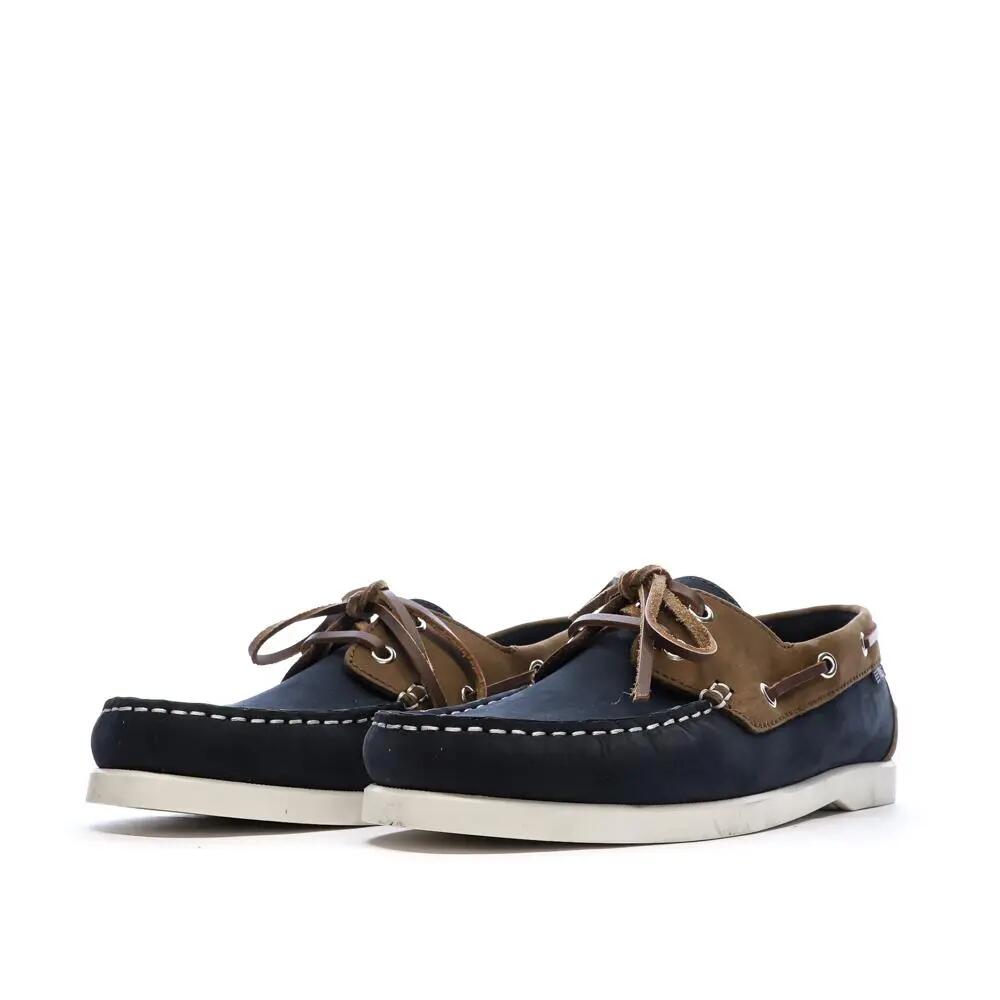 Scarpe da Barca TBS Hellios Blu Navy/Marrone 7/7
