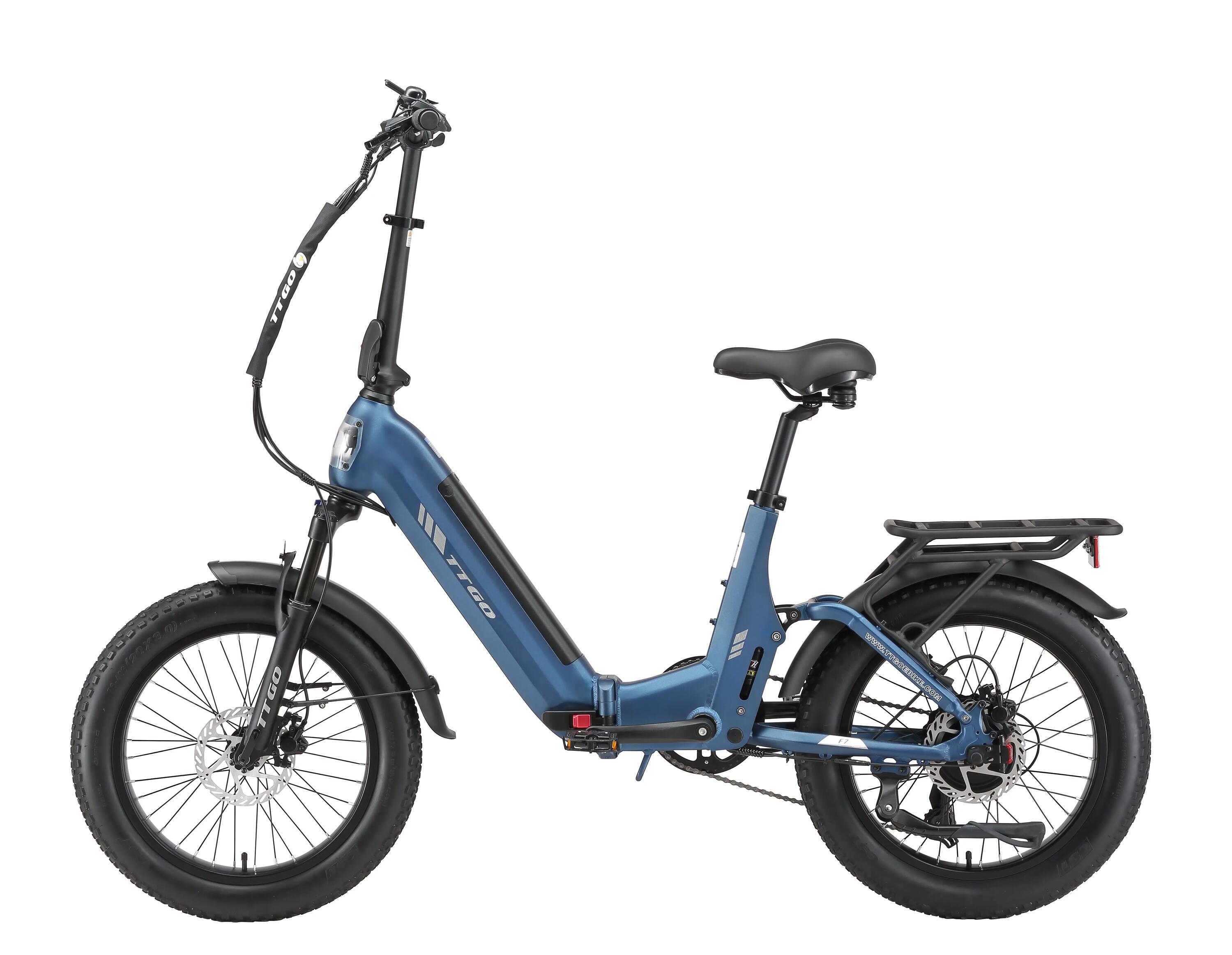 TTGO F7 Elektrofahrrad, 48V 15AH Akku, 20*3.0ZOLL Reifen, 250W 2/6
