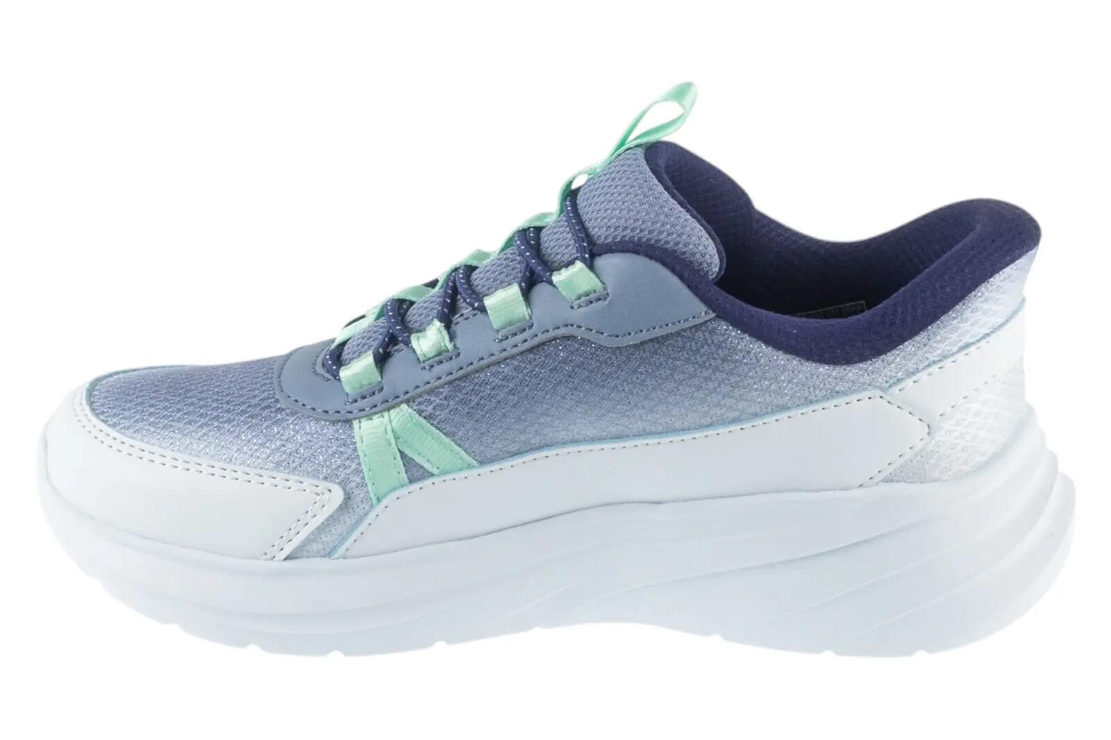 Buty sportowe Sneakersy dziewczęce, Slip-ins Wave 92-Sparkle Sprint 2/4