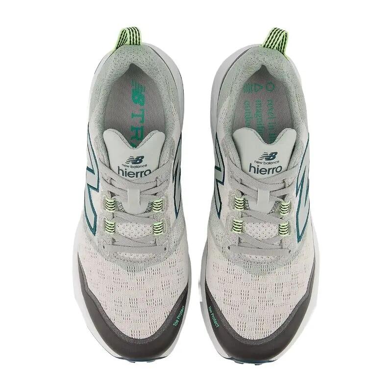 Zapatillas New Balance Grises Fresh Foam X Hierro v9 Grey Matter con Medusa Gre 4/5