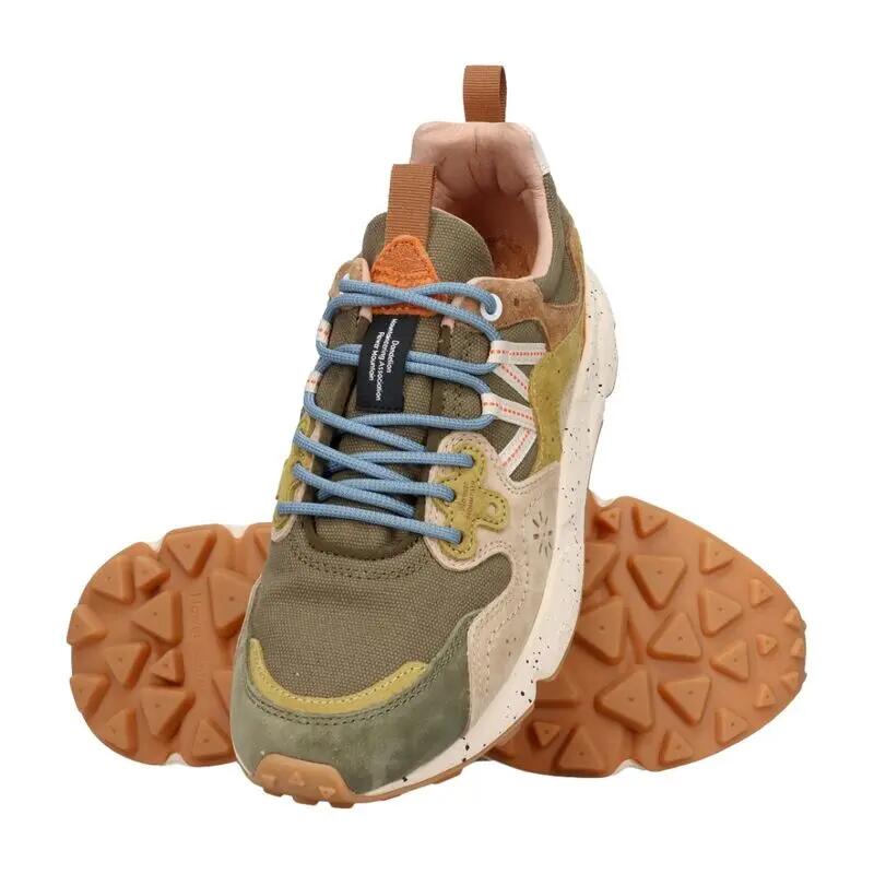 Zapatillas Multicolor Flower Mountain Yamano 3 Uni Military Taupe Cómodas y Lig 4/5