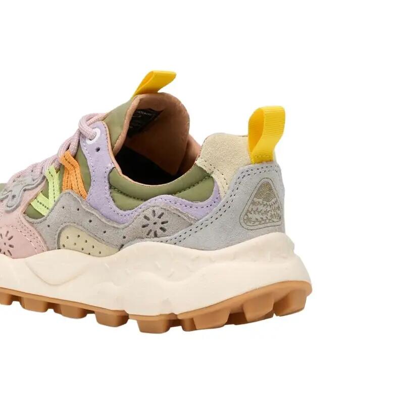 Zapatillas Multicolor Flower Mountain Yamano 3 Woman Ligth Grey Militare Cómoda 3/5