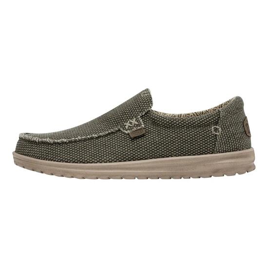 Scarpe casual - Tempo libero - Uomo - Easy-On - Mikka Braided - Olive Grey