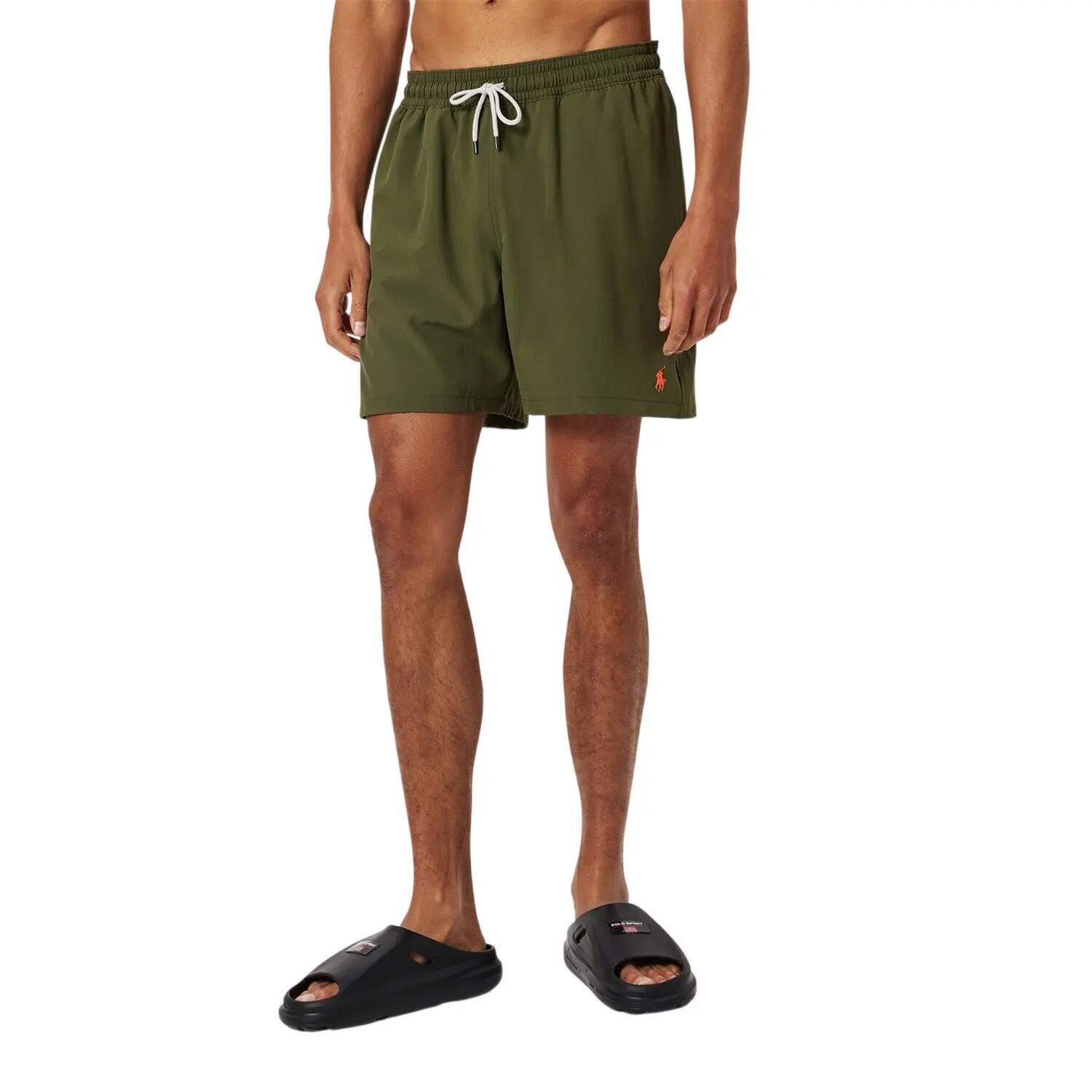 "Traveller" Badeshorts für Herren Neu Olive 3/3
