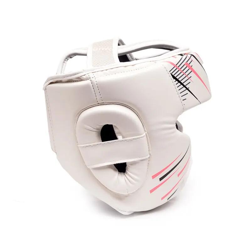 Capacete de boxe StormCloud StarFall branco/rosa tamanho P/M 7/7