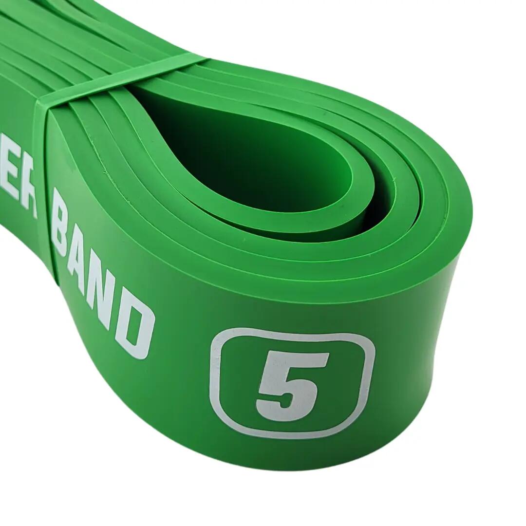 StormCloud Resistance Band Training Power Band Groen Niveau 5 3/4