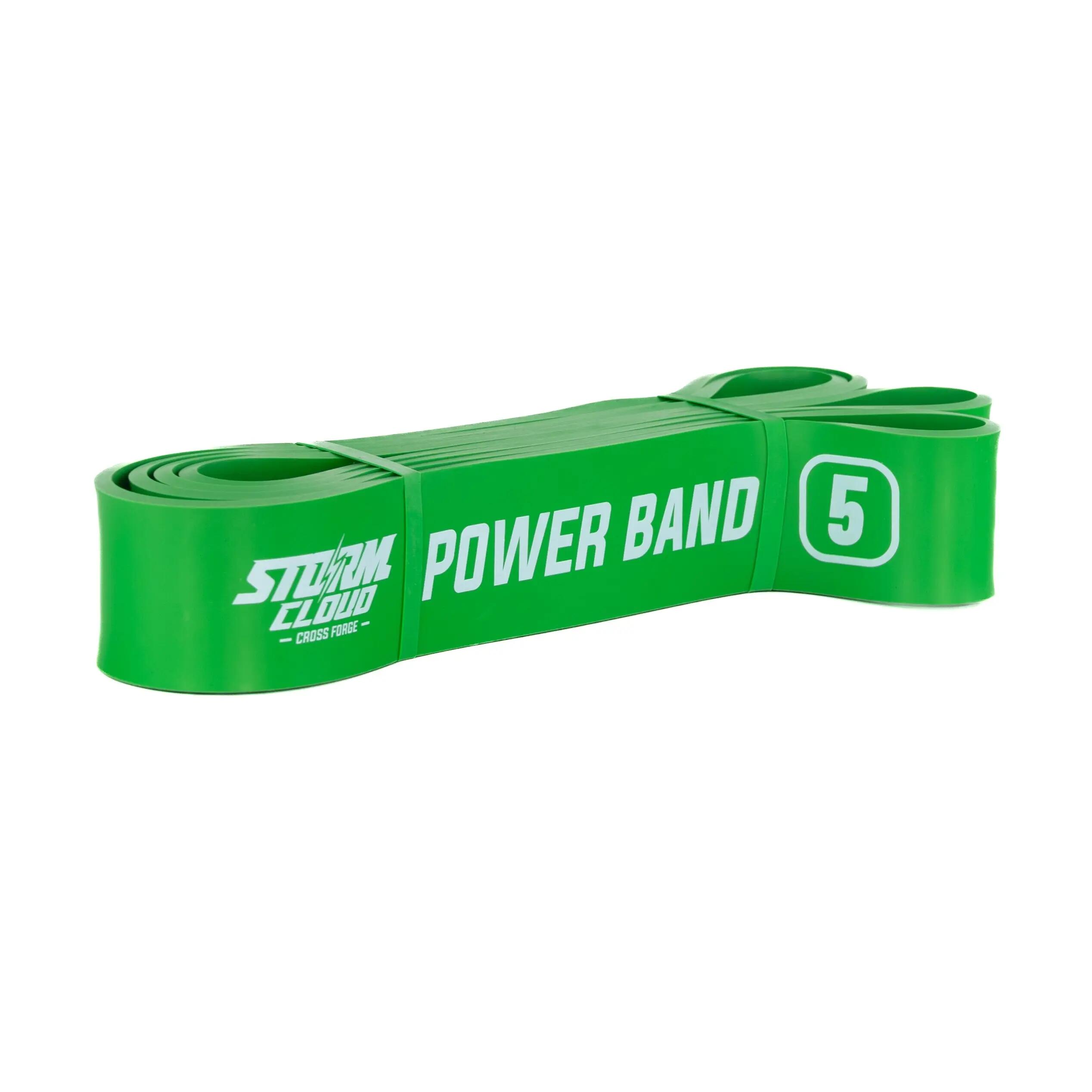 StormCloud Resistance Band Training Power Band Groen Niveau 5 2/4