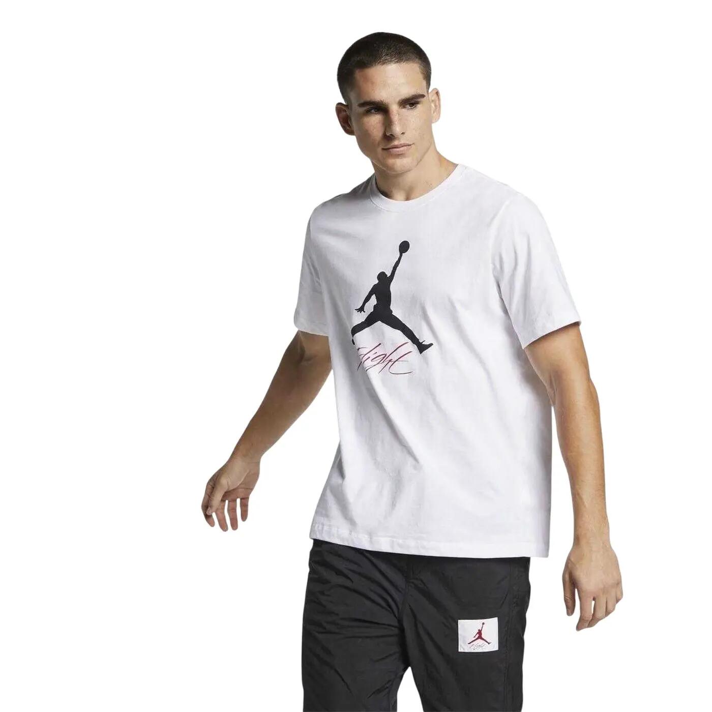 "Jordan Flight" TShirt für , Regulär Herren Weiß/Schwarz 2/4