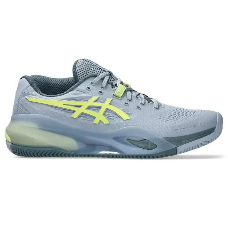 Tênis Asics Gel Resolution X Clay Gray Pistachio Green 1/6