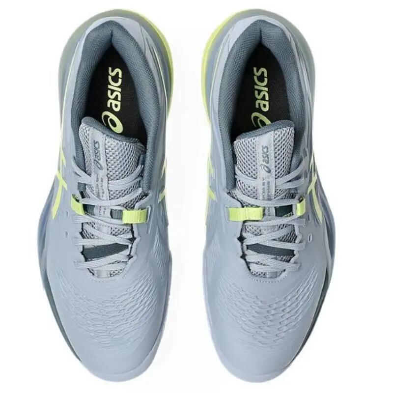 Zapatillas Asics Gel Resolution X Clay Gris Verde Pistacho 5/6
